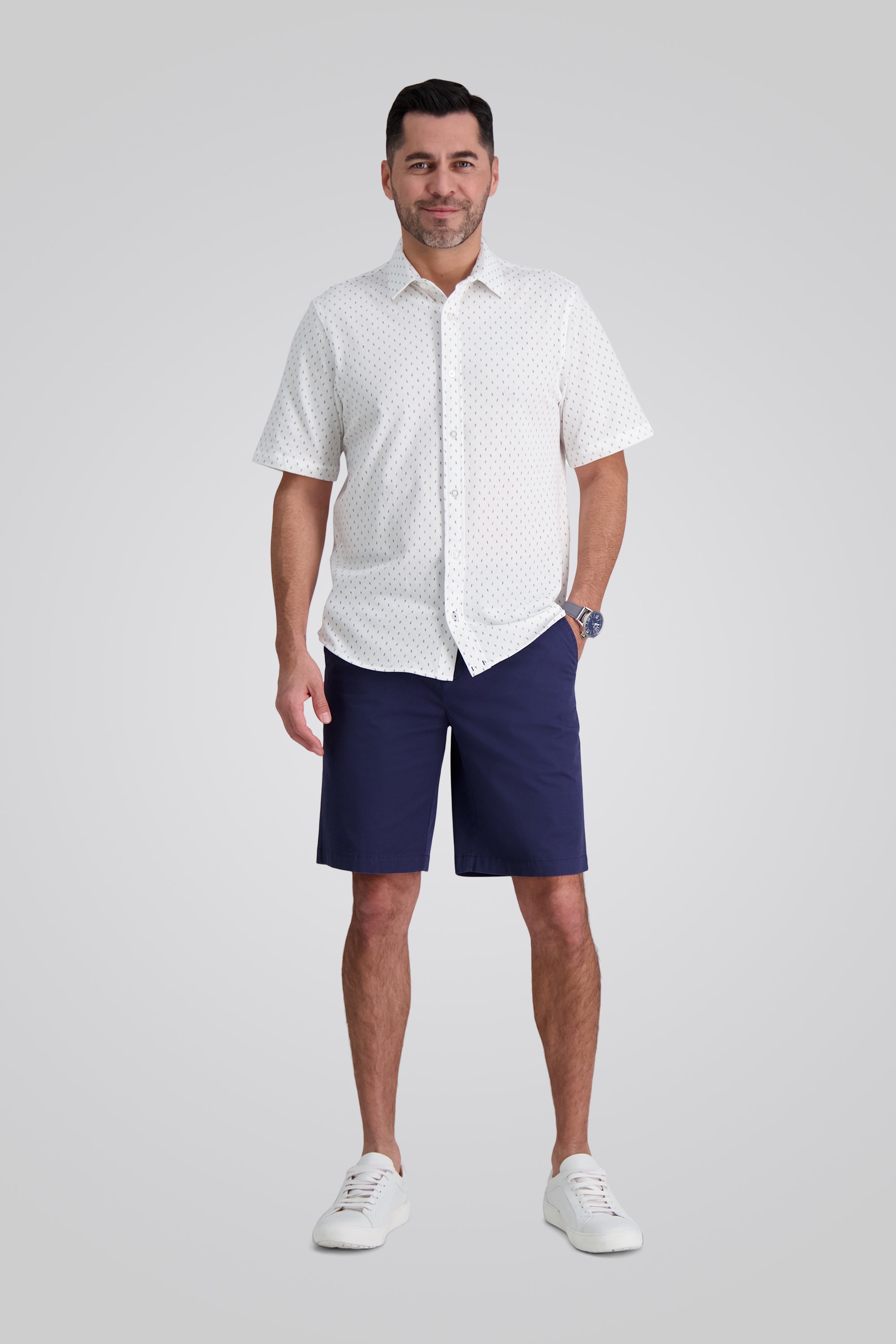 Short Sleeve Pique Shirt, , hi-res