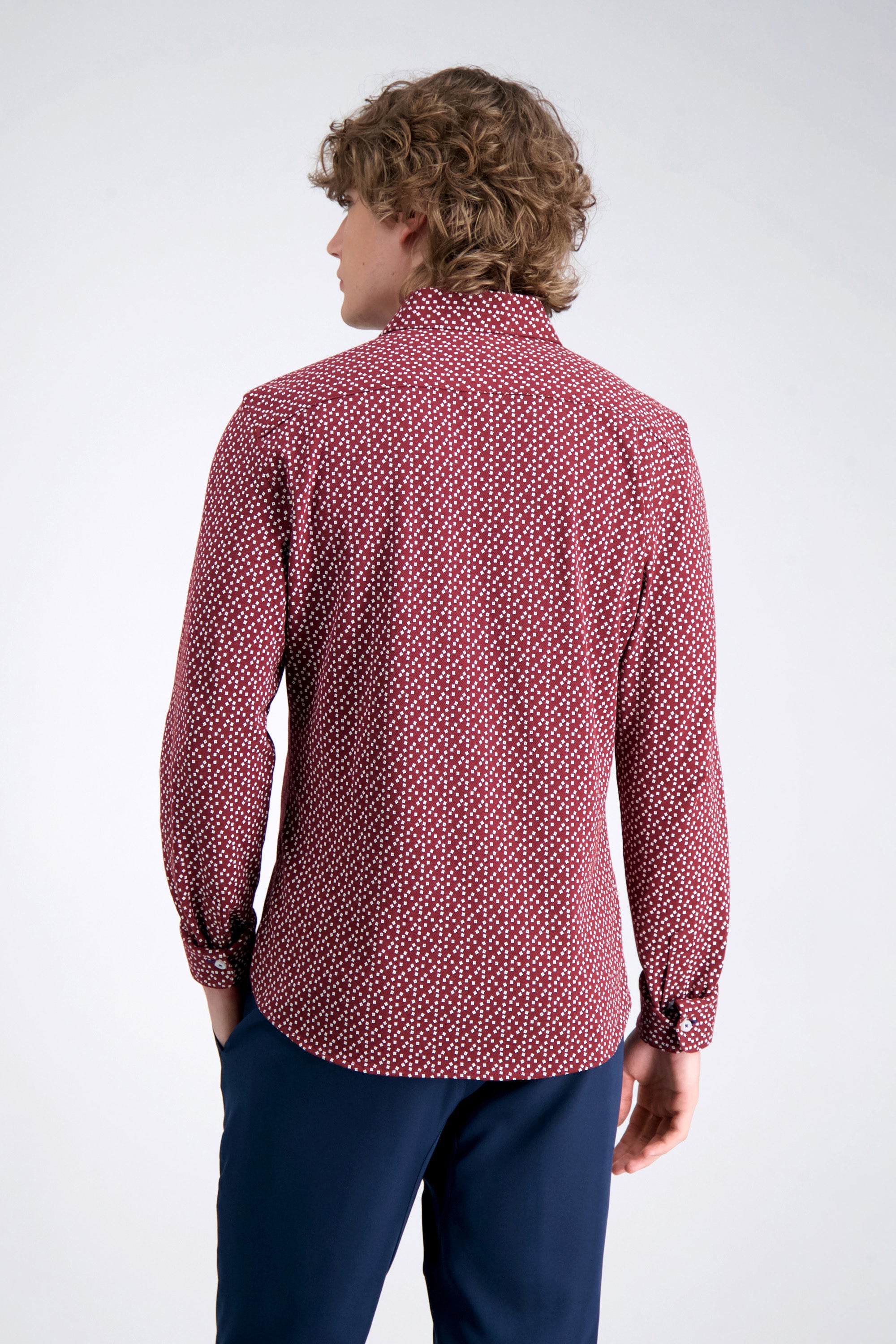 Long Sleeve Pique Shirt - Haggar.com