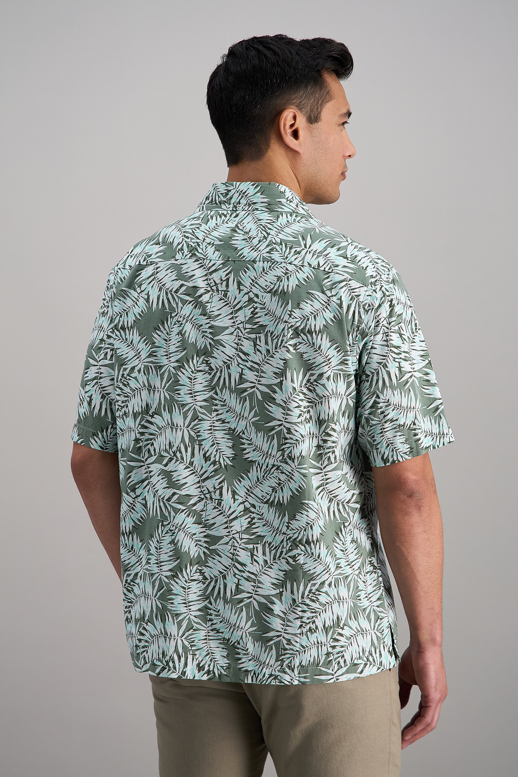 Short Sleeve Camp Shirt - Haggar.com