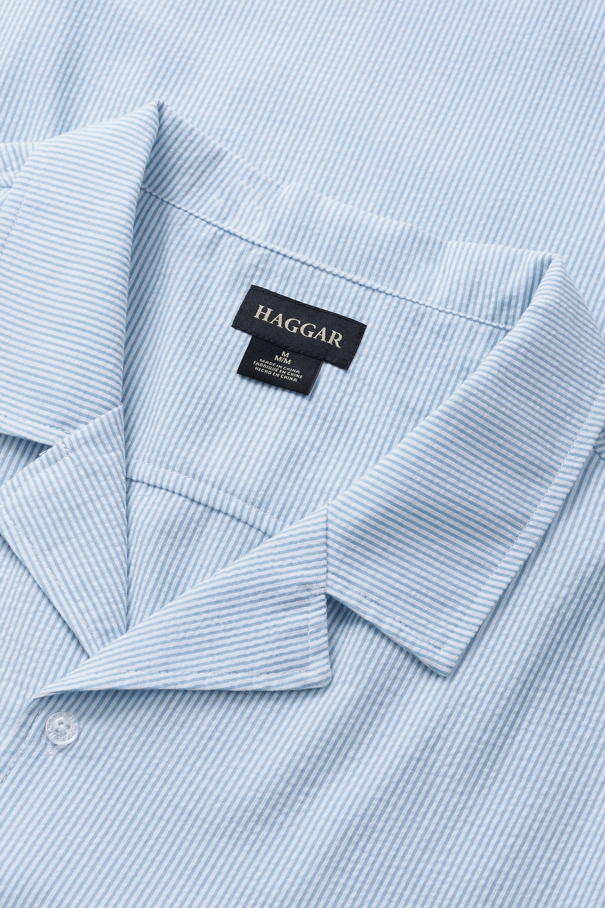 Short Sleeve Seersucker Camp Shirt, , hi-res
