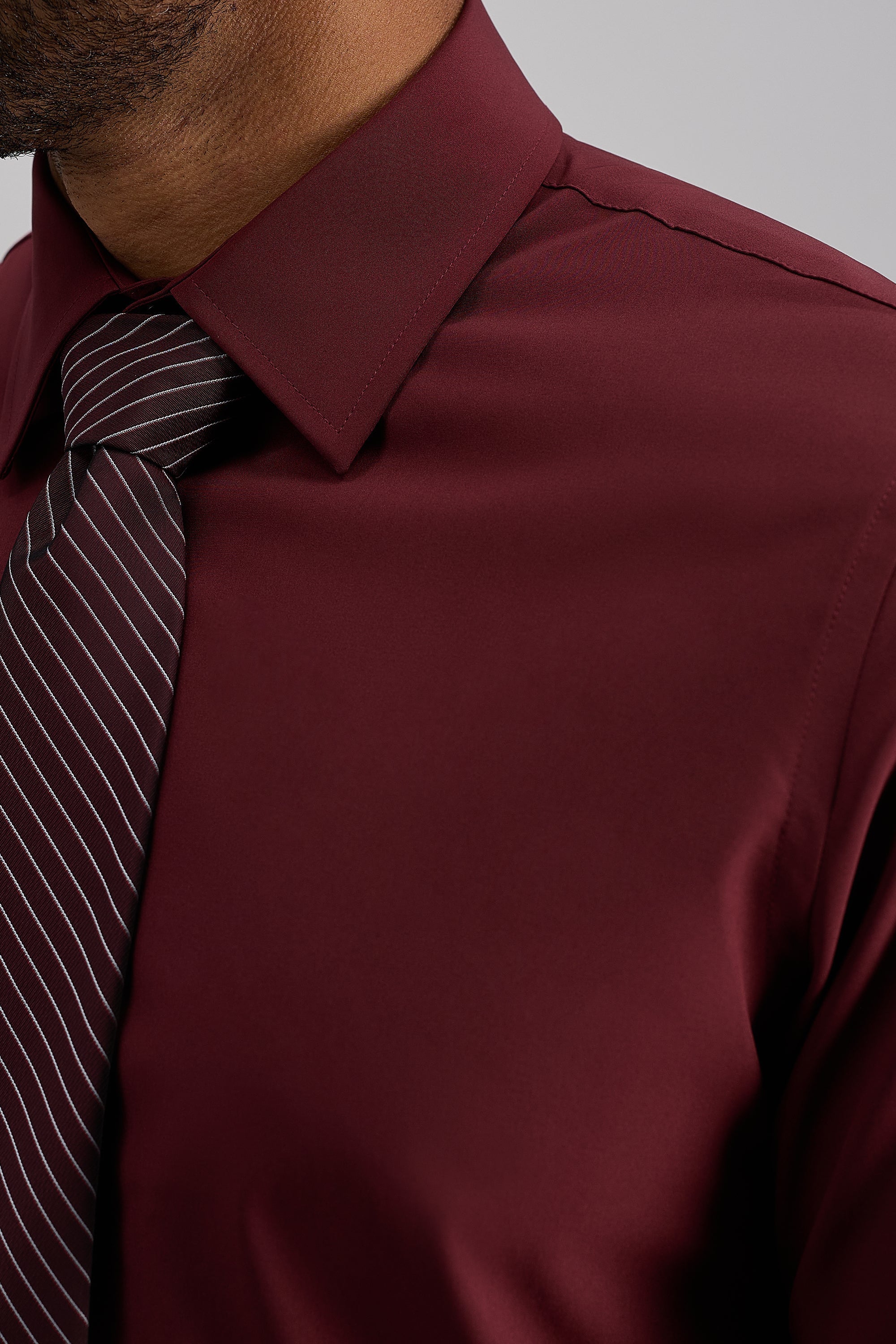 Smart Wash® Dress Shirt - Dewberry - Haggar.com#color_dewberry