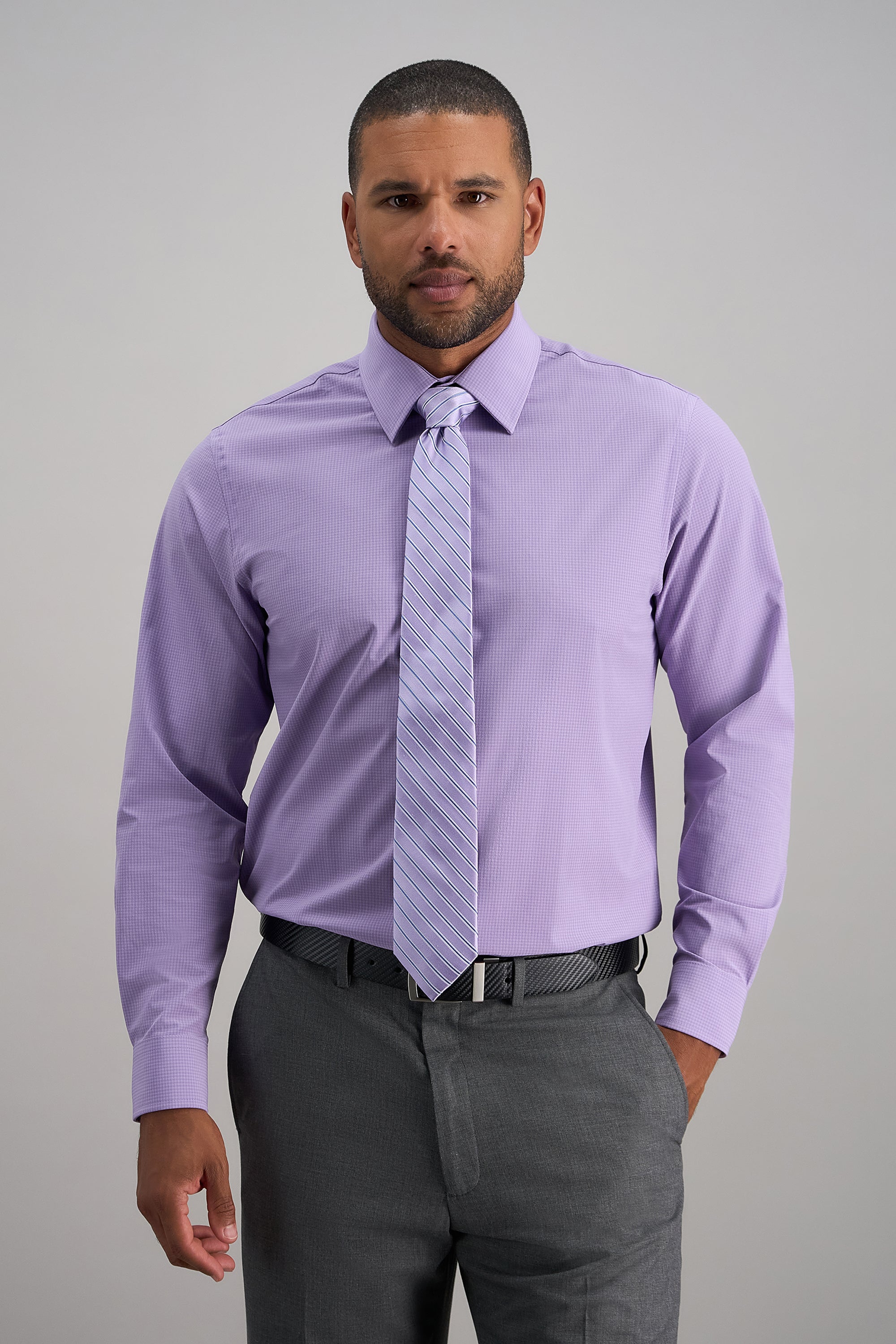 Smart Wash® Dress Shirt - Lilac