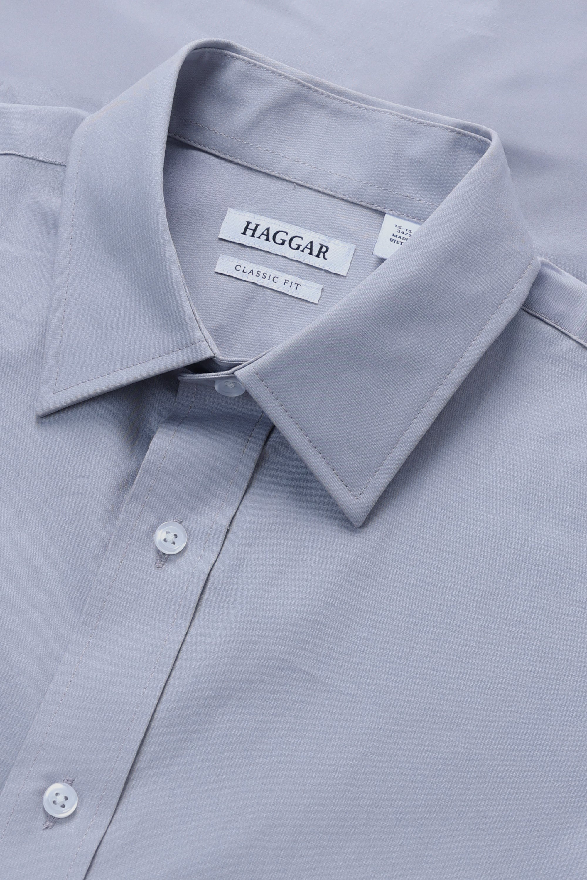 Premium Comfort Dress Shirt - Light Grey, , hi-res