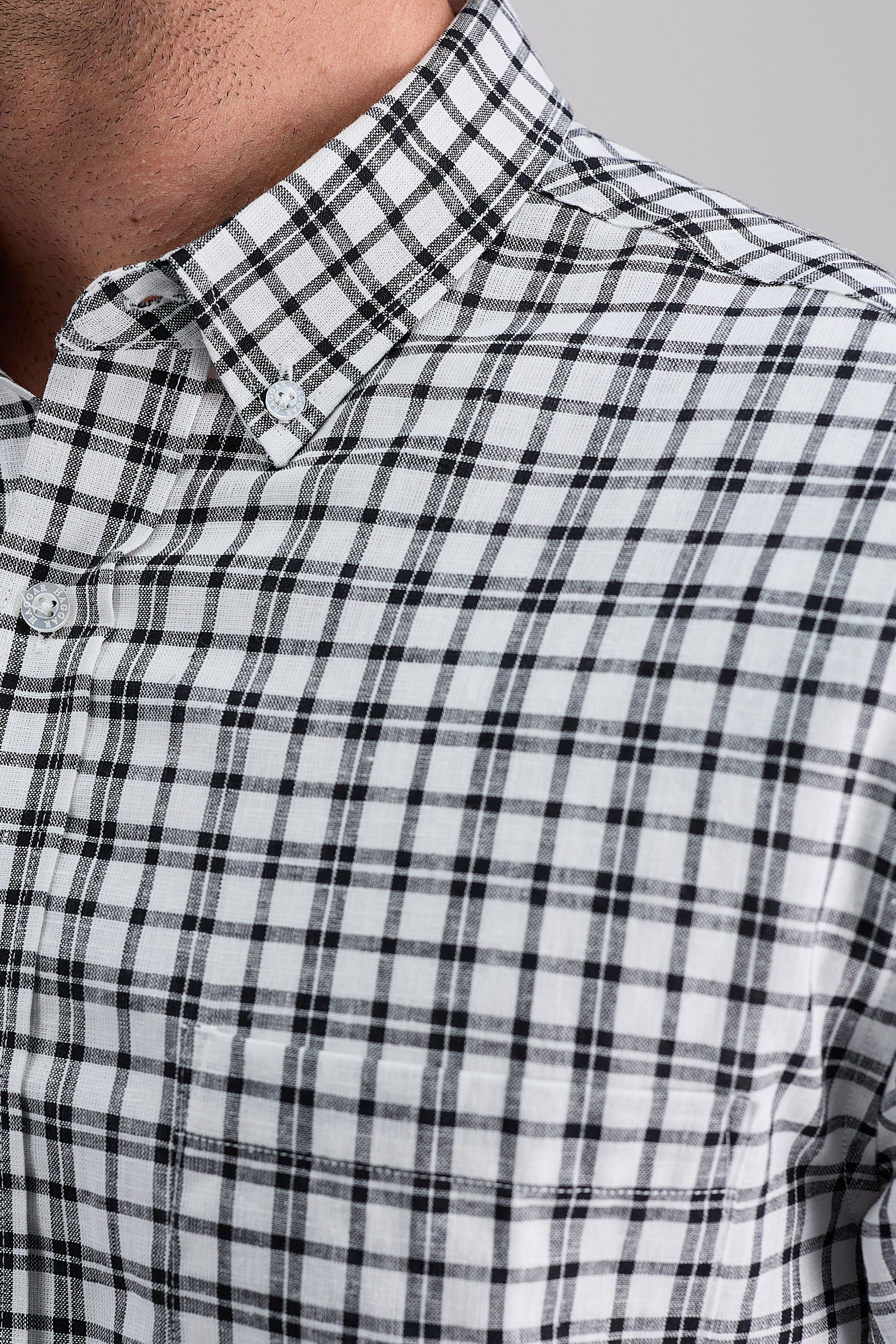 Life Khaki™ Short Sleeve Button Down Linen Shirt - White