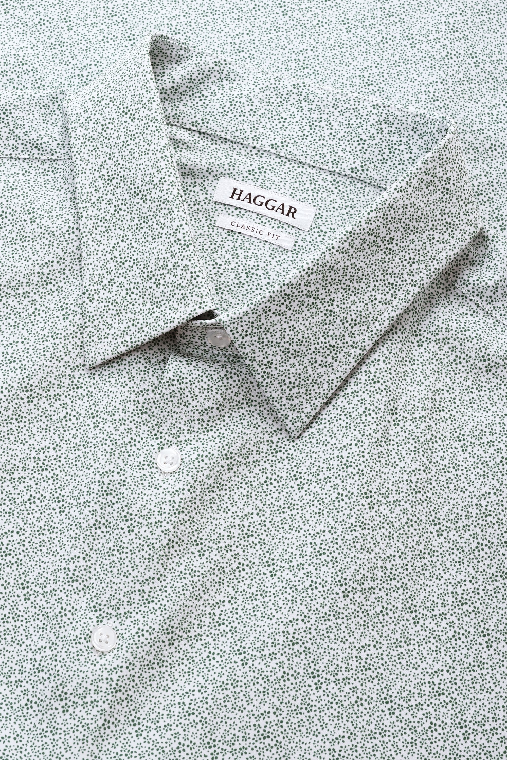 Tall Smart Wash® Dress Shirt - Forest Floral Print, , hi-res