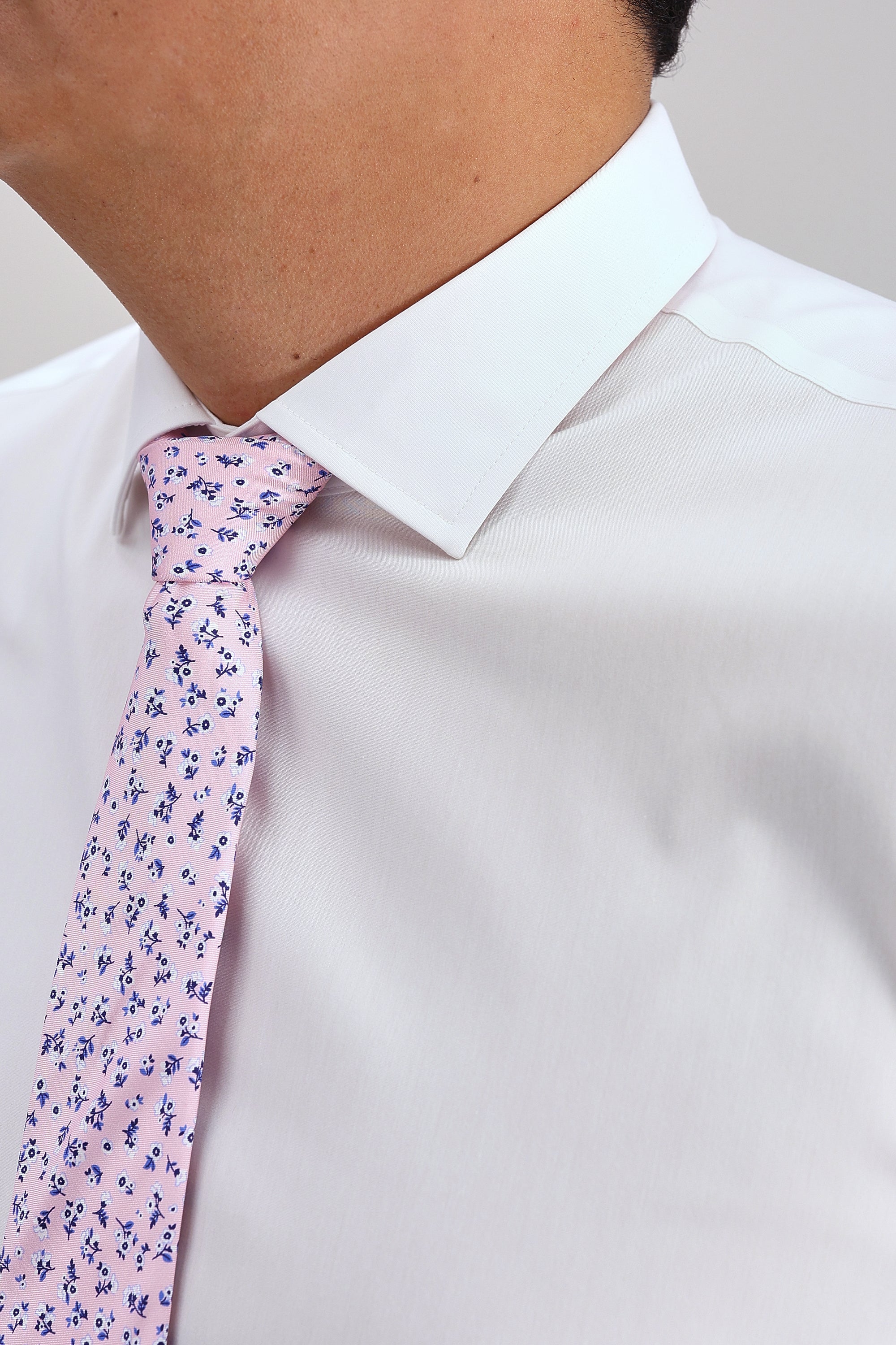 Big & Tall Wrinkle Free Classic Fit Dress Shirt - color_white#color_white