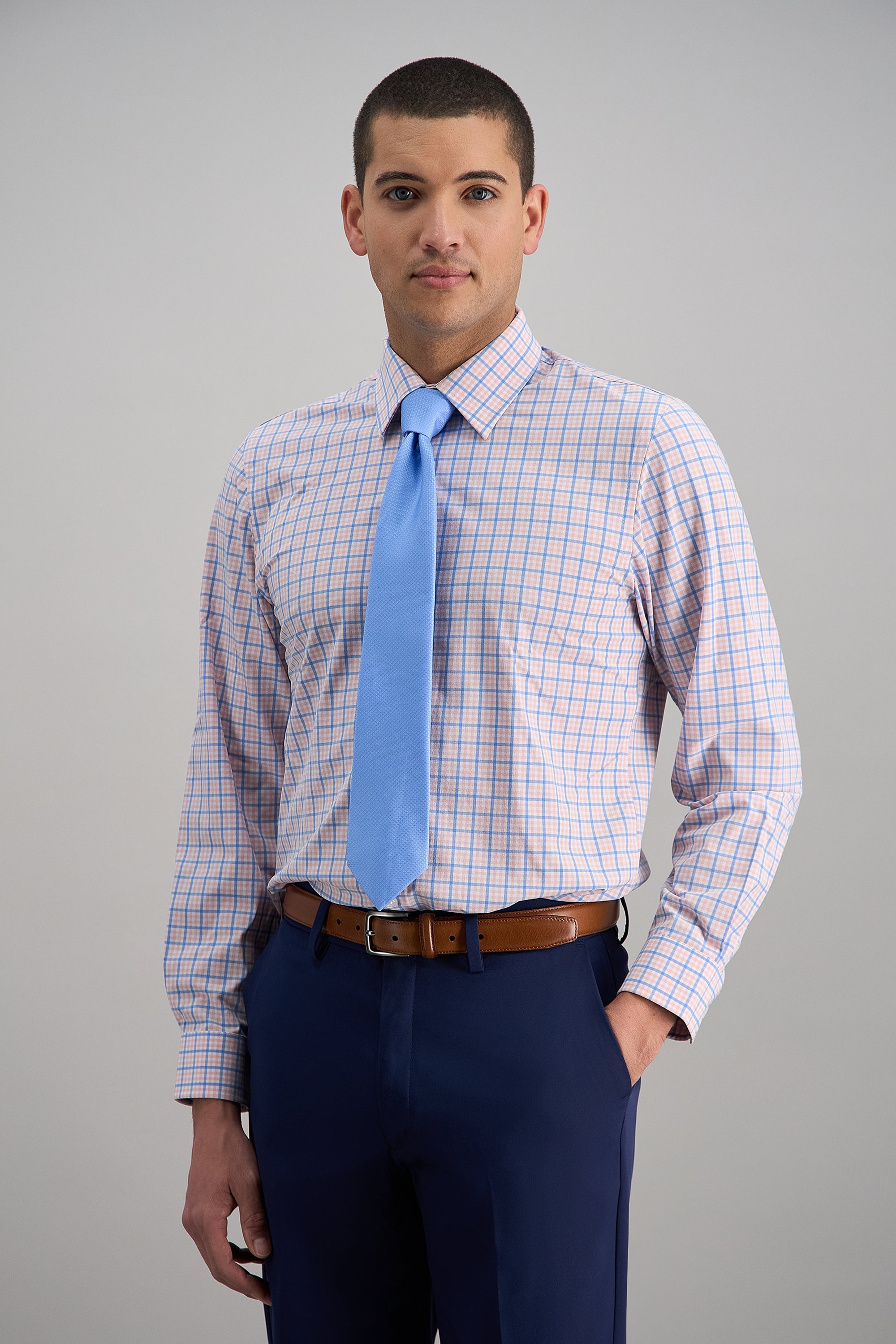 Smart Wash® Dress Shirt - Medium Pink