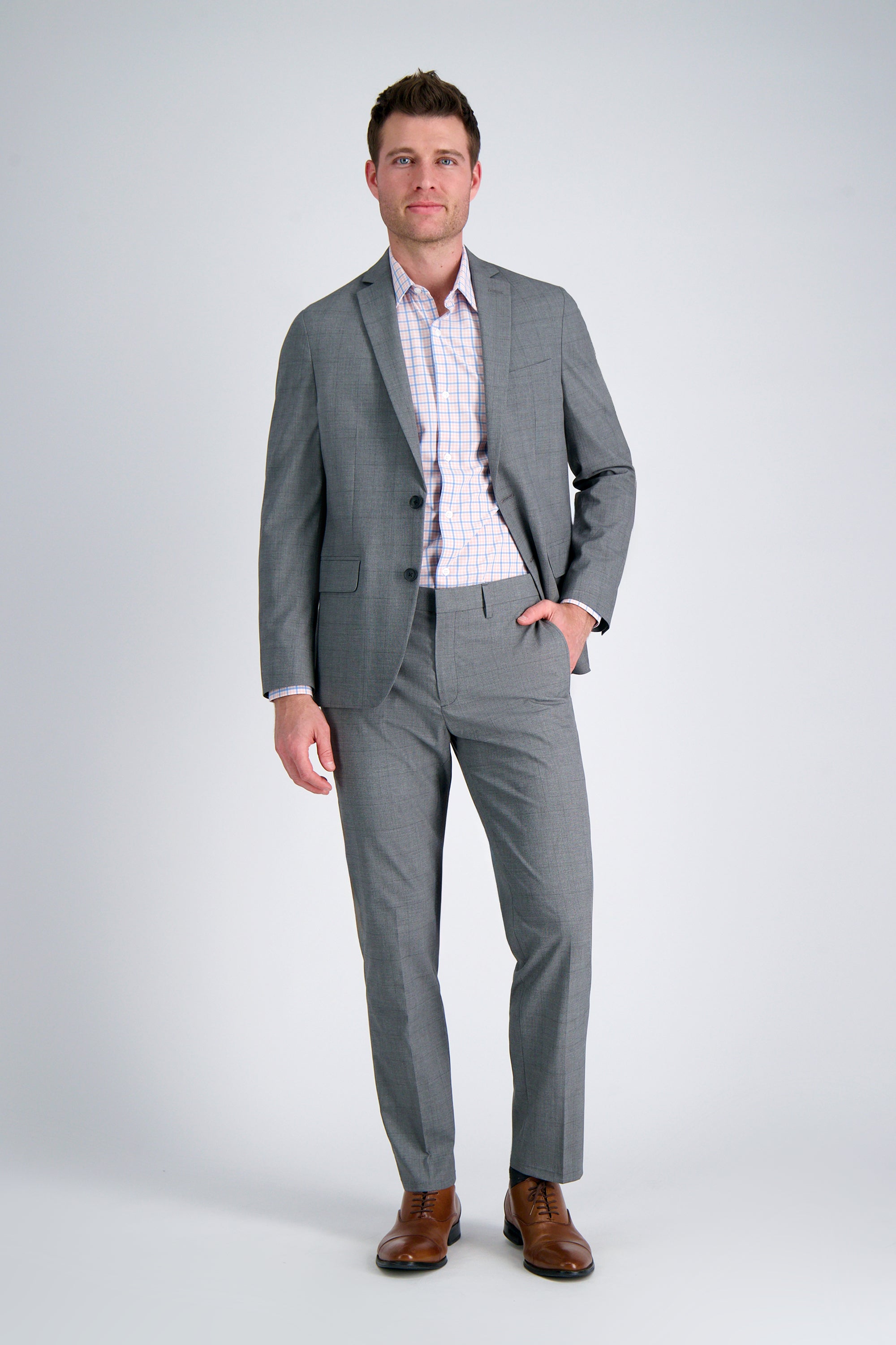 Smart Wash® Dress Shirt - Medium Pink, , hi-res
