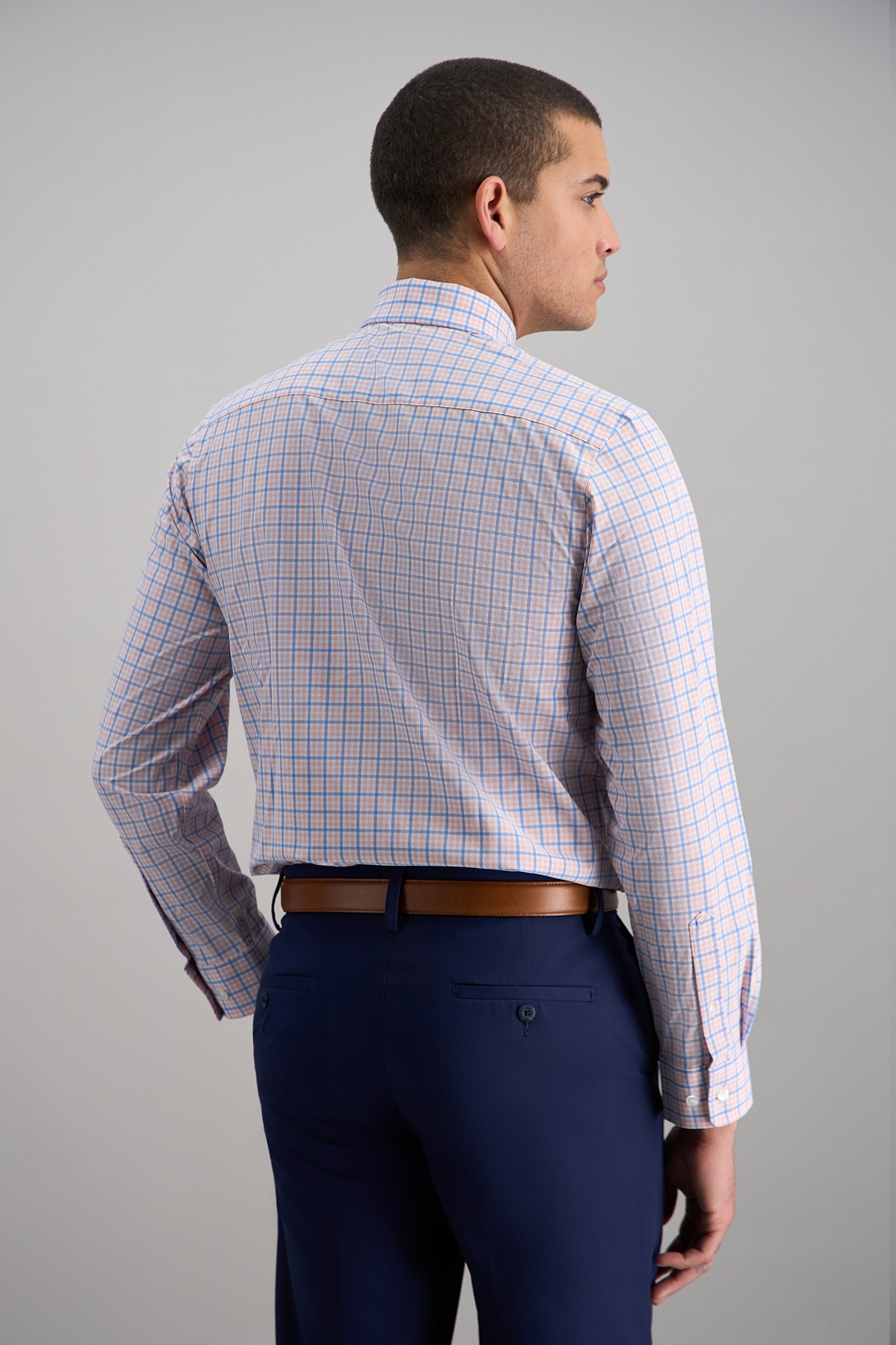 Smart Wash® Dress Shirt - Medium Pink - Haggar.com