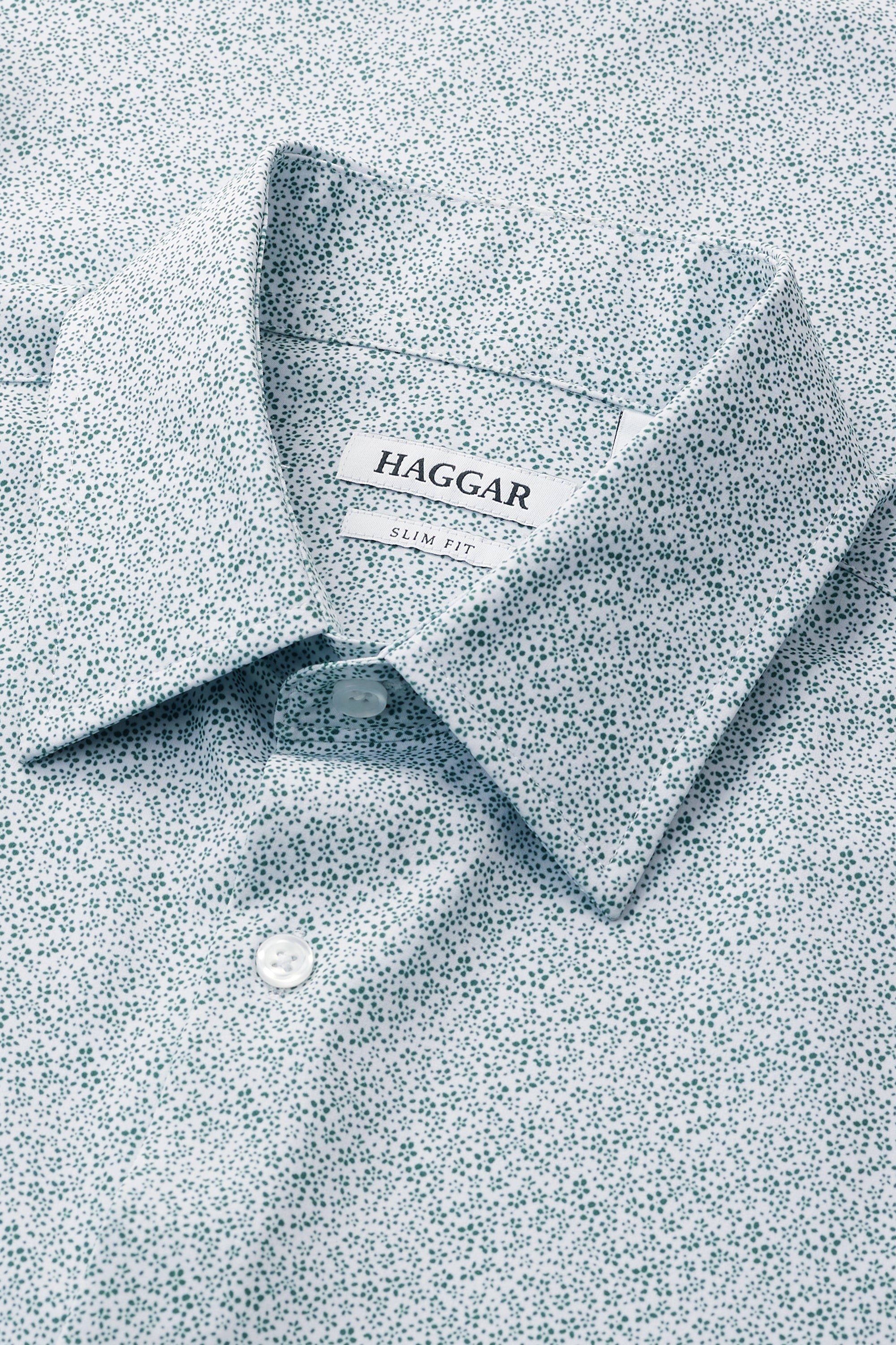 Smart Wash® Dress Shirt - Forest Floral Print, , hi-res