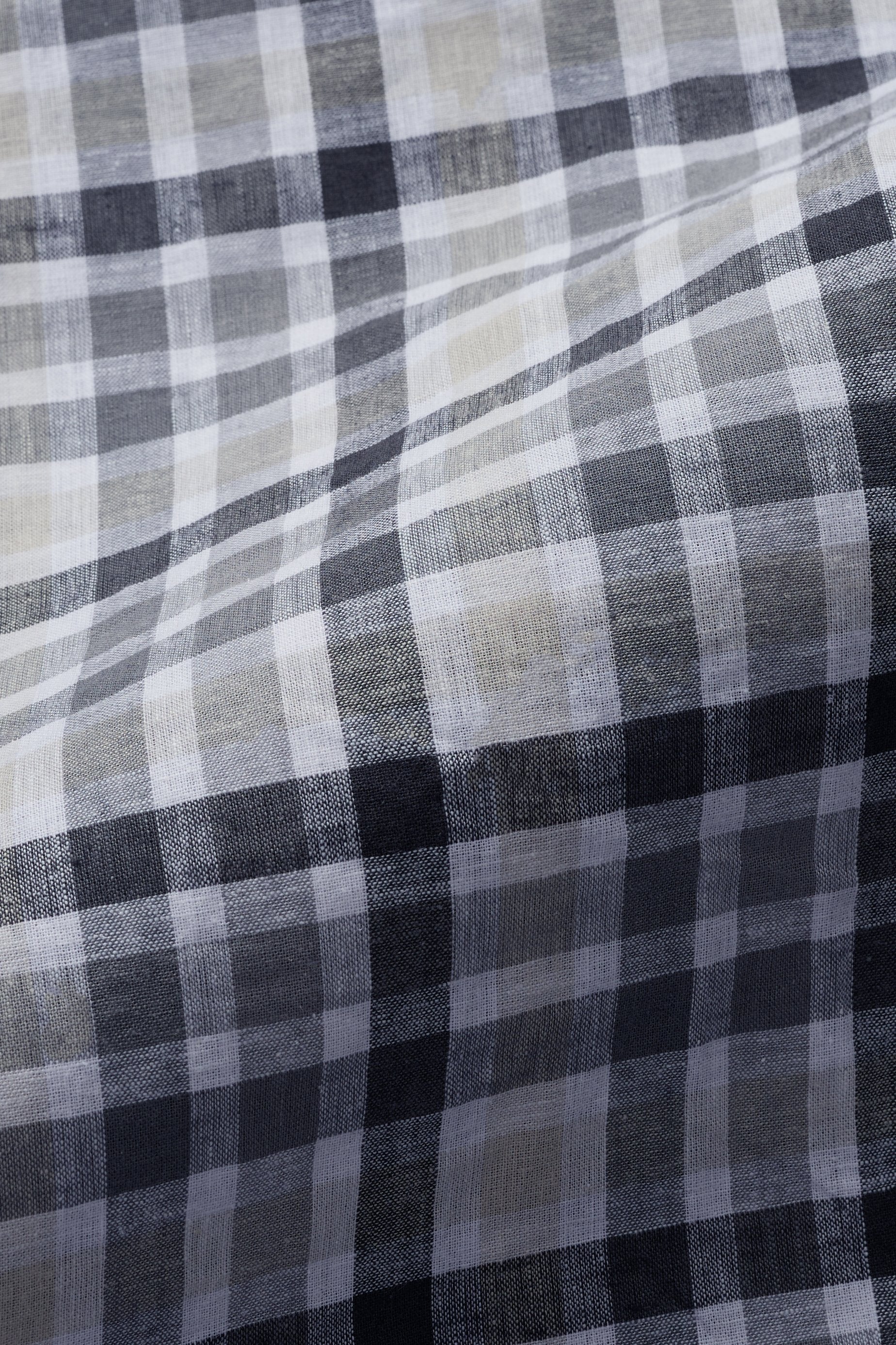 Big & Tall Short Sleeve Button-Down Linen Shirt, , hi-res