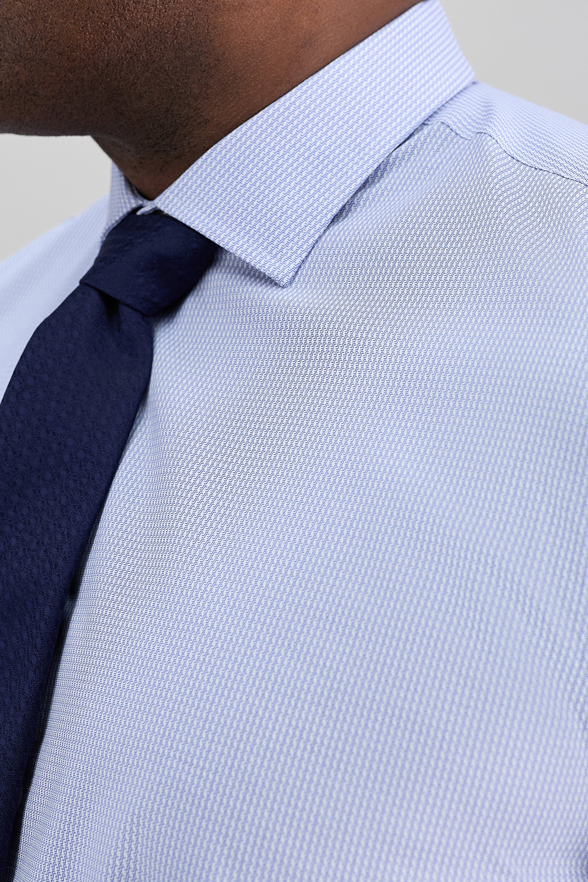 Big & Tall Wrinkle Free Classic Fit Dress Shirt - Haggar.com#color_light blue