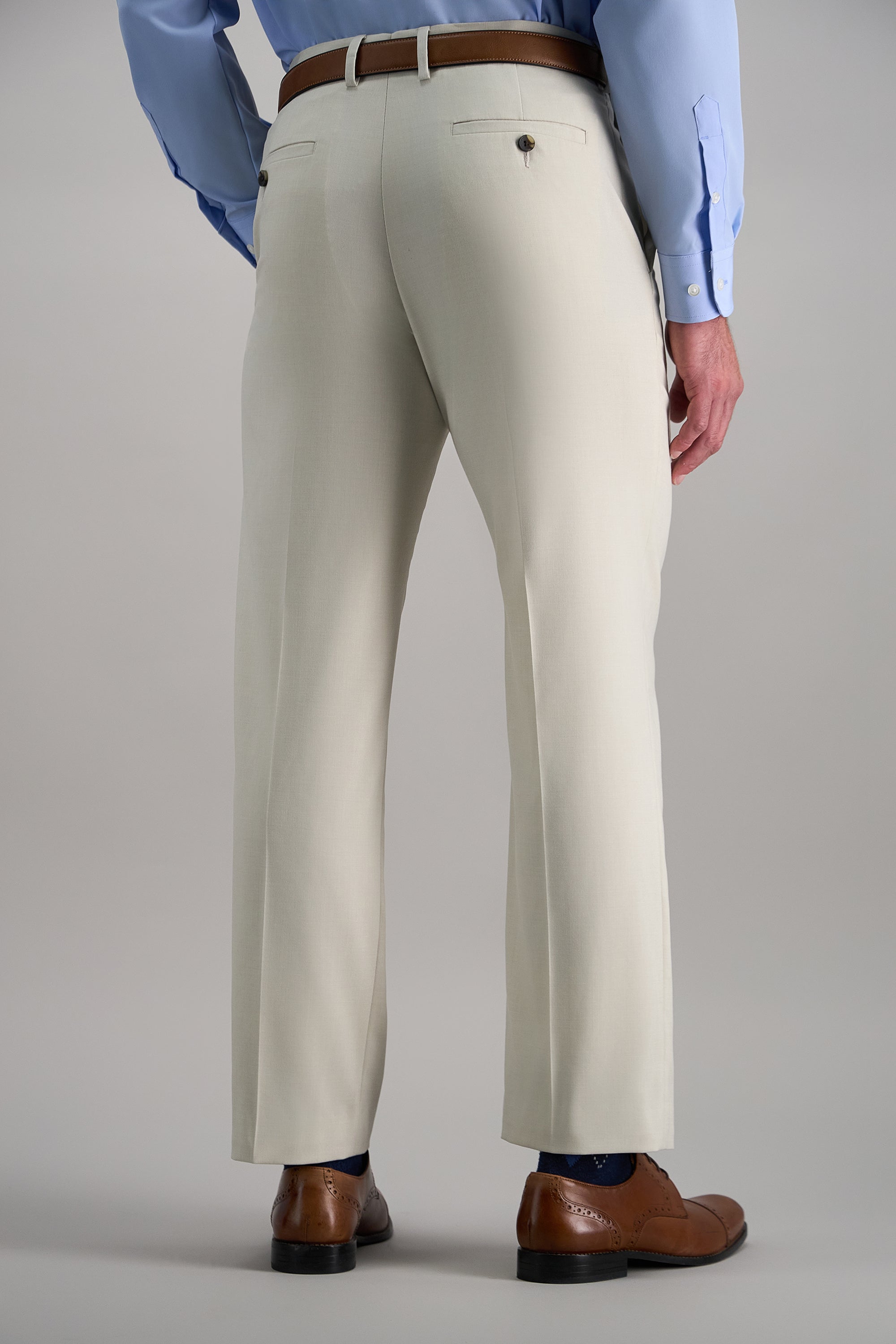 J.M. Haggar Premium Stretch Suit Pant - Flat Front, , hi-res