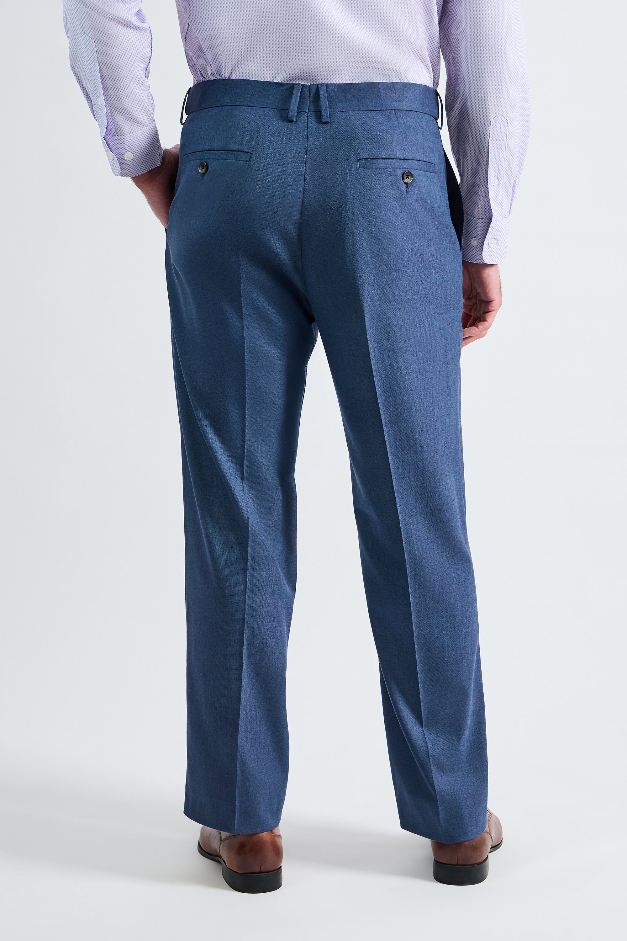 J.M. Haggar Premium Stretch Suit Pant - Flat Front, , hi-res