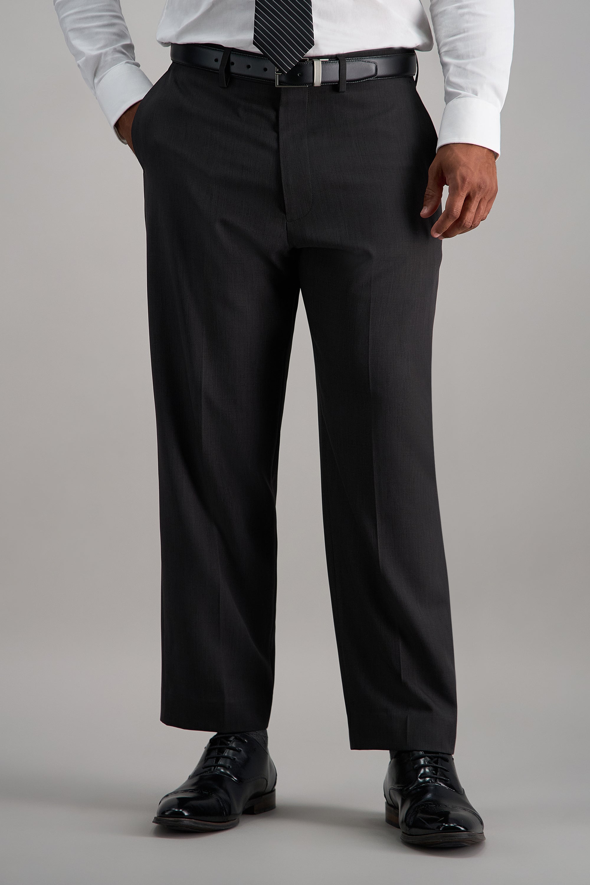 Haggar Smart Wash Repreve Suit Pants in String | Size: 40 X 29 Haggar Smart Wash Repreve Suit Pants in String | Size: 40 X 29
