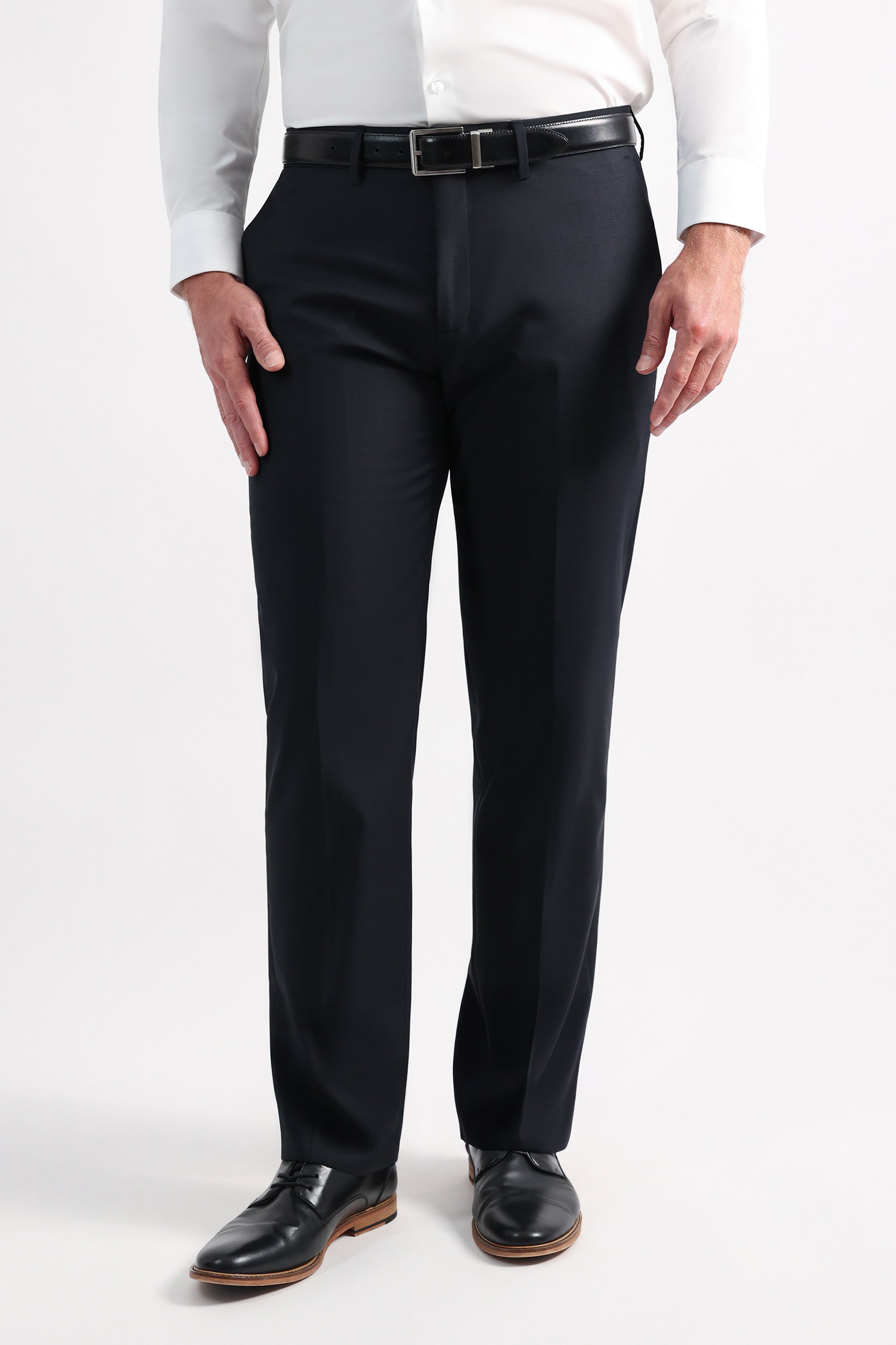 J.M. Haggar Wool Windowpane Suit Pant, , hi-res