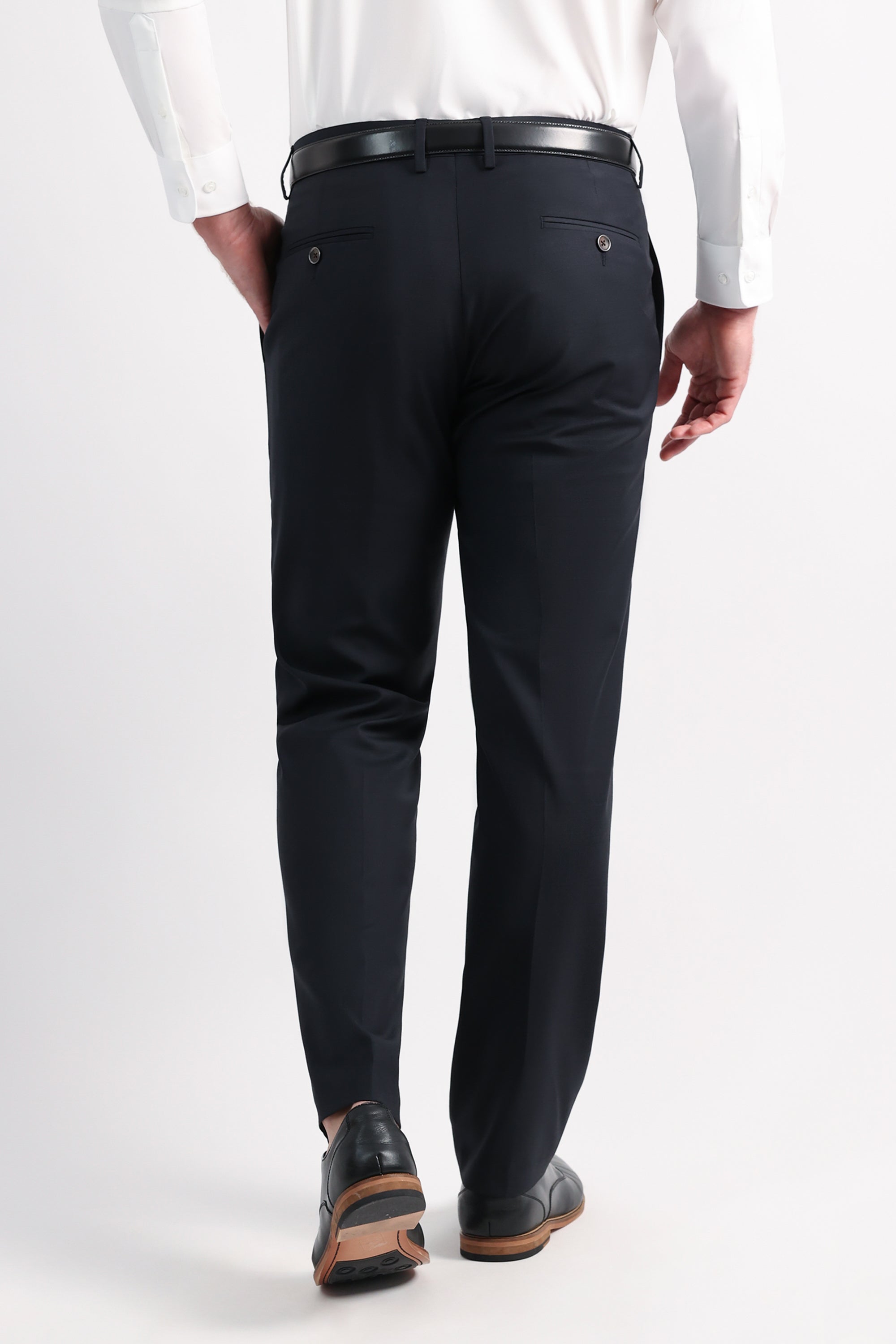 J.M. Haggar Wool Windowpane Suit Pant, , hi-res