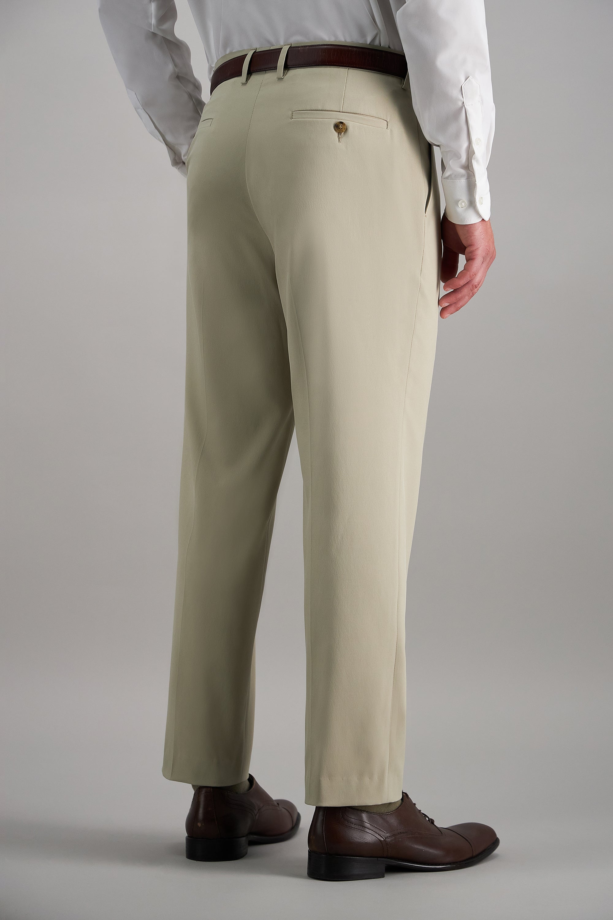 Travel Performance Solid Twill Suit Separates - Haggar.com#color_tan