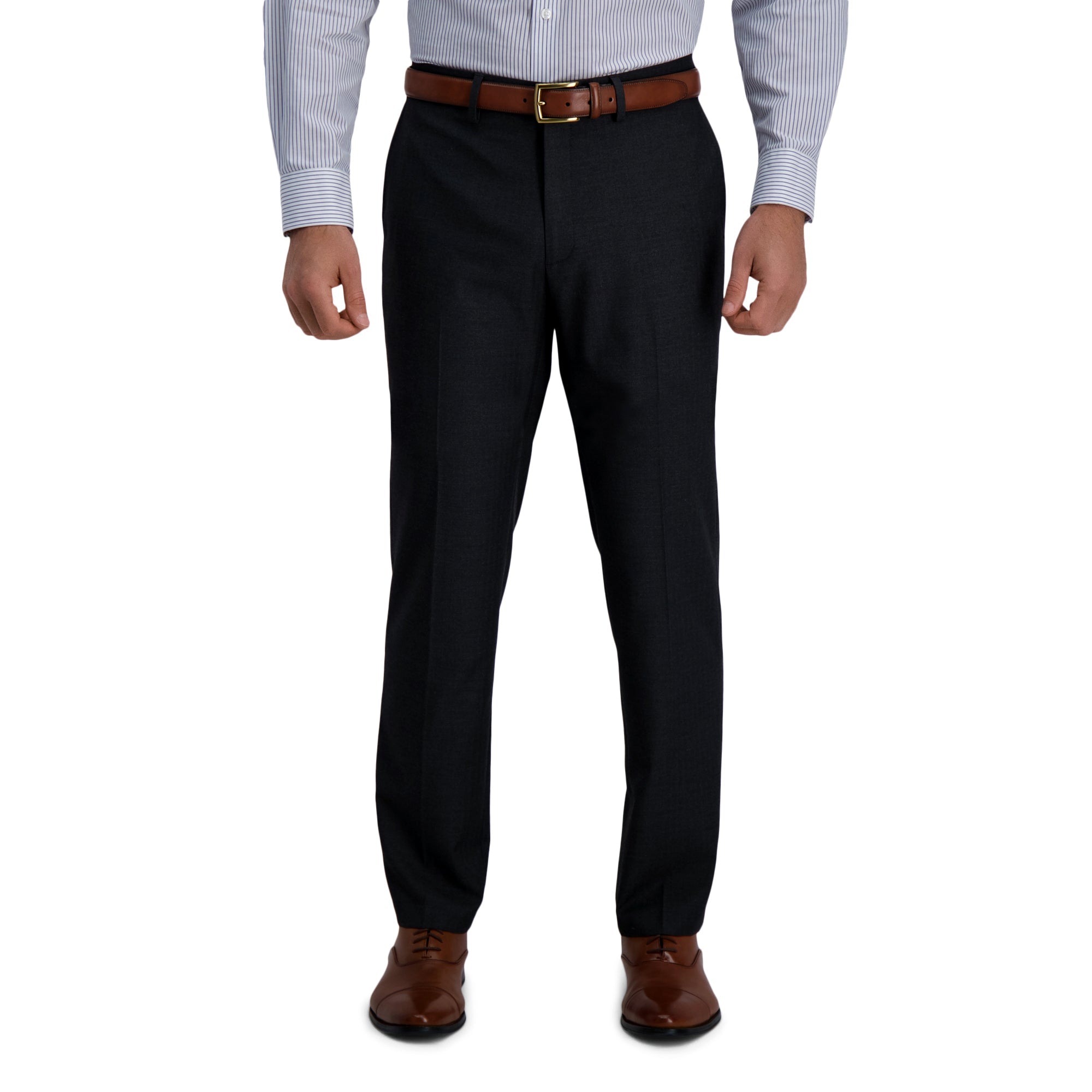 J.M. Haggar Herringbone Windowpane Suit Pant, , hi-res