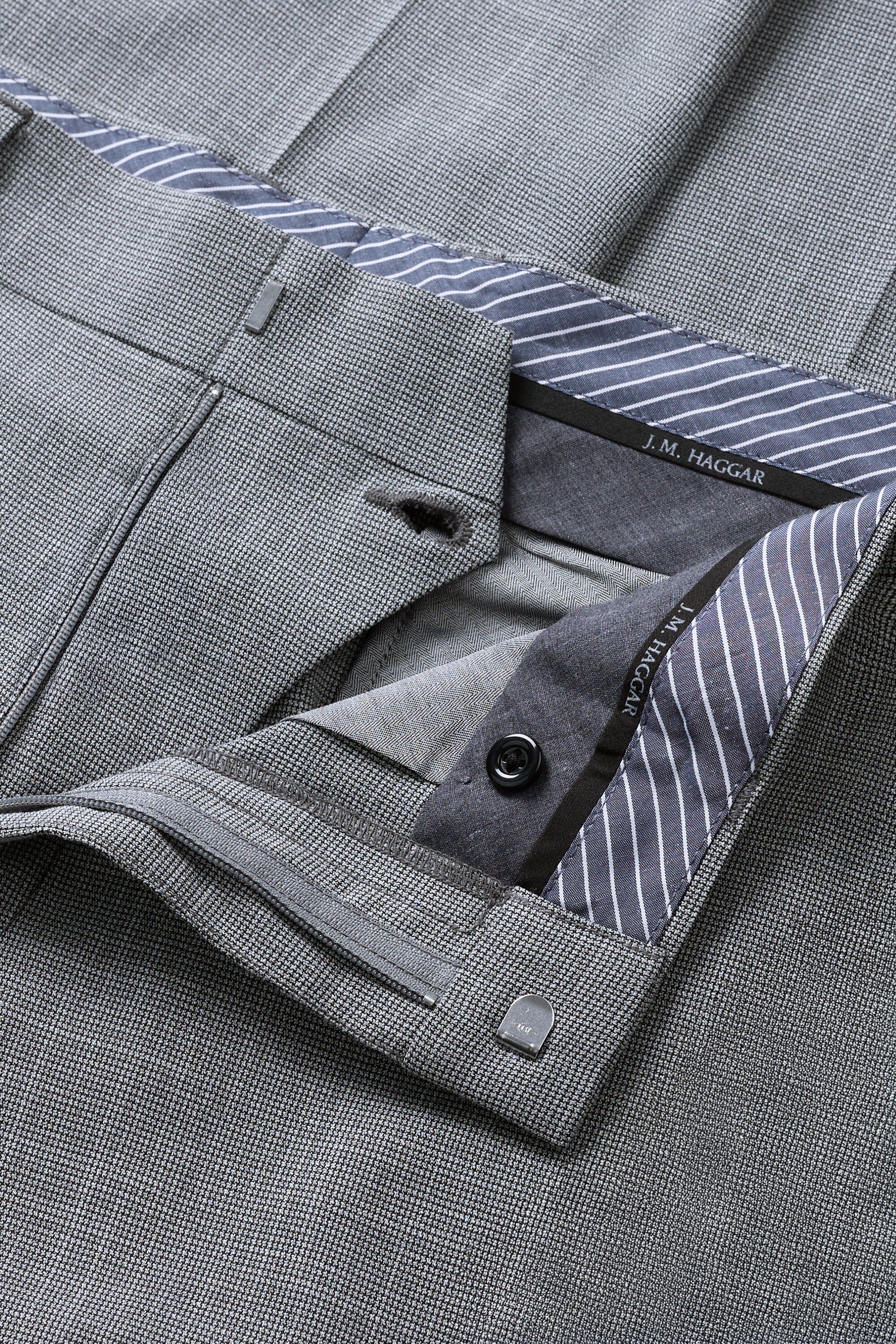 J.M. Haggar Micro Houndstooth Suit Pant - Haggar.com