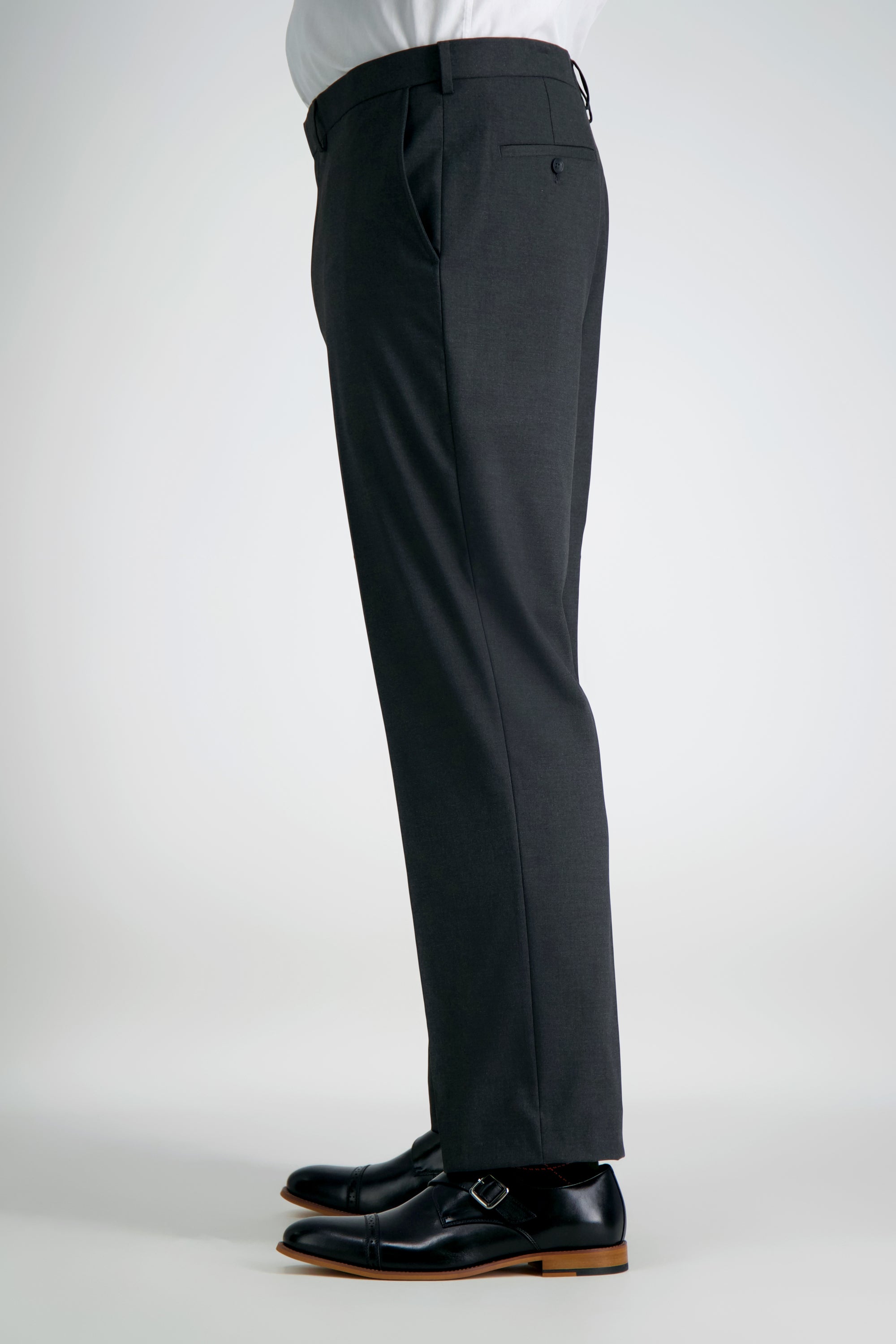 Big & Tall J.M. Haggar Premium Stretch Suit Pant - Flat Front, , hi-res