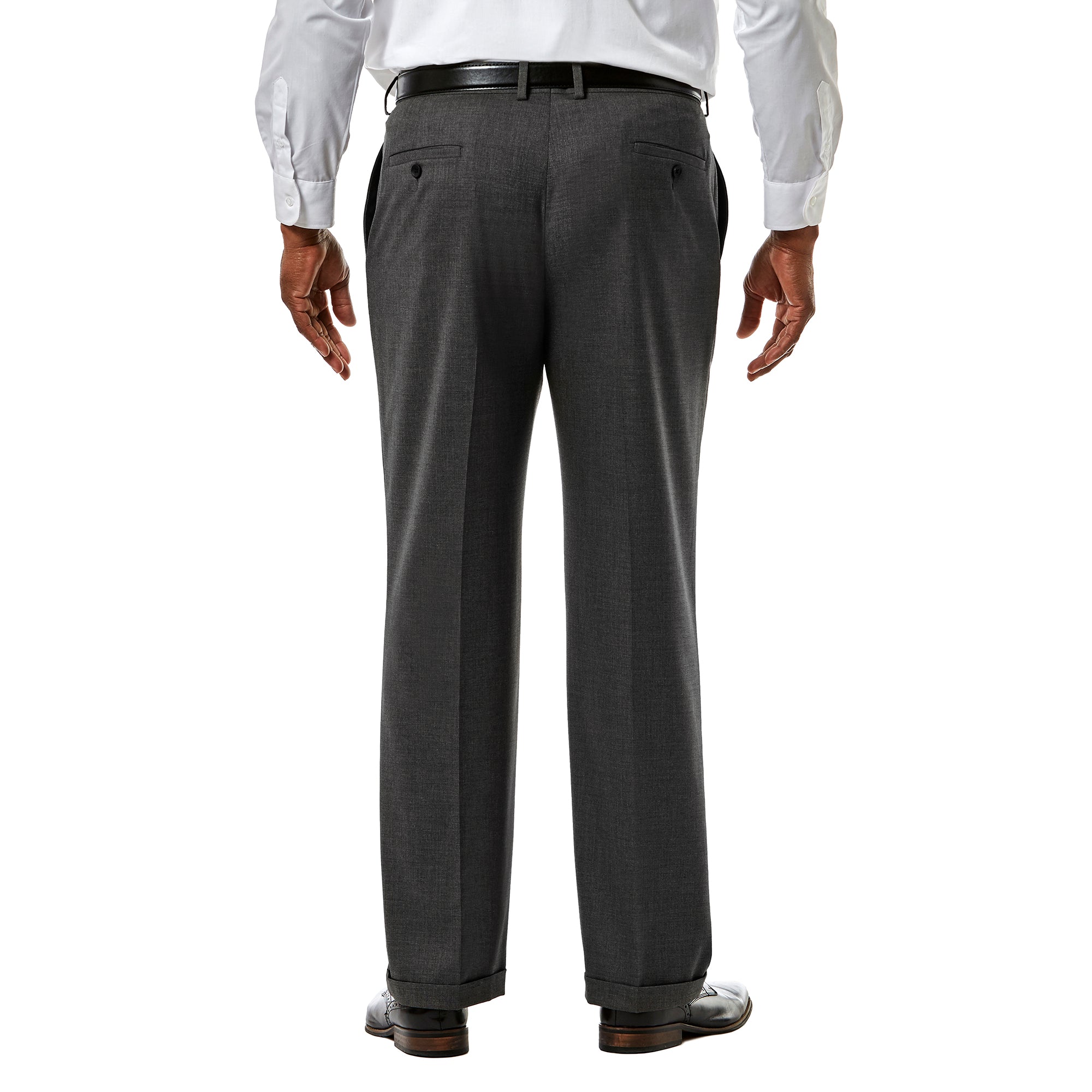 Big & Tall J.M. Haggar Premium Stretch Suit Pant - Pleated Front, , hi-res