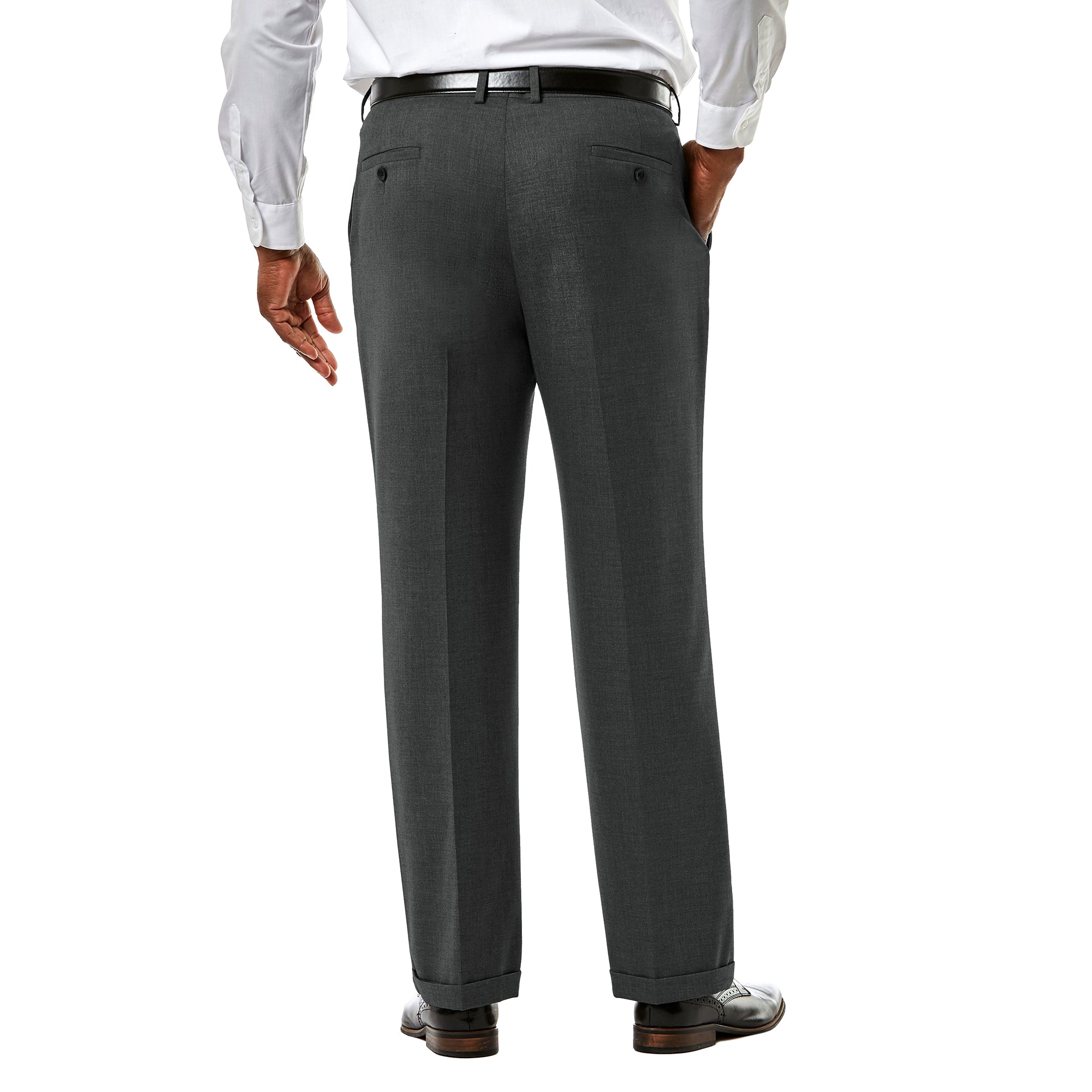 Big & Tall J.M. Haggar Premium Stretch Suit Pant - Pleated Front, , hi-res