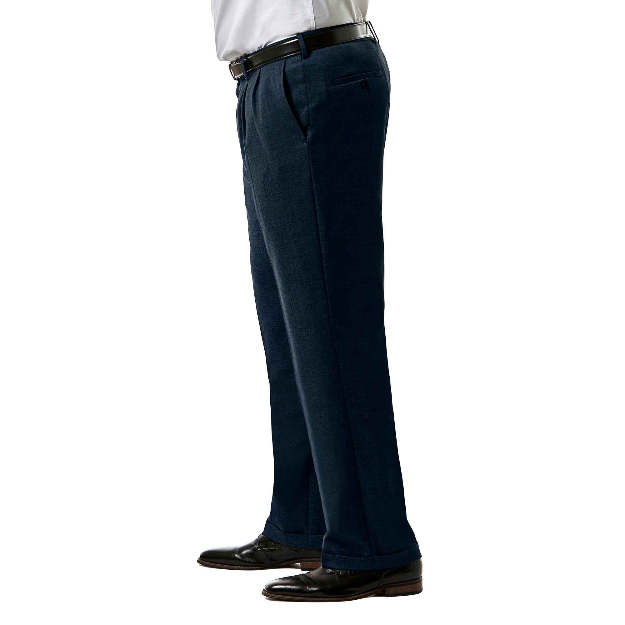 Big & Tall J.M. Haggar Premium Stretch Suit Pant - Pleated Front, , hi-res