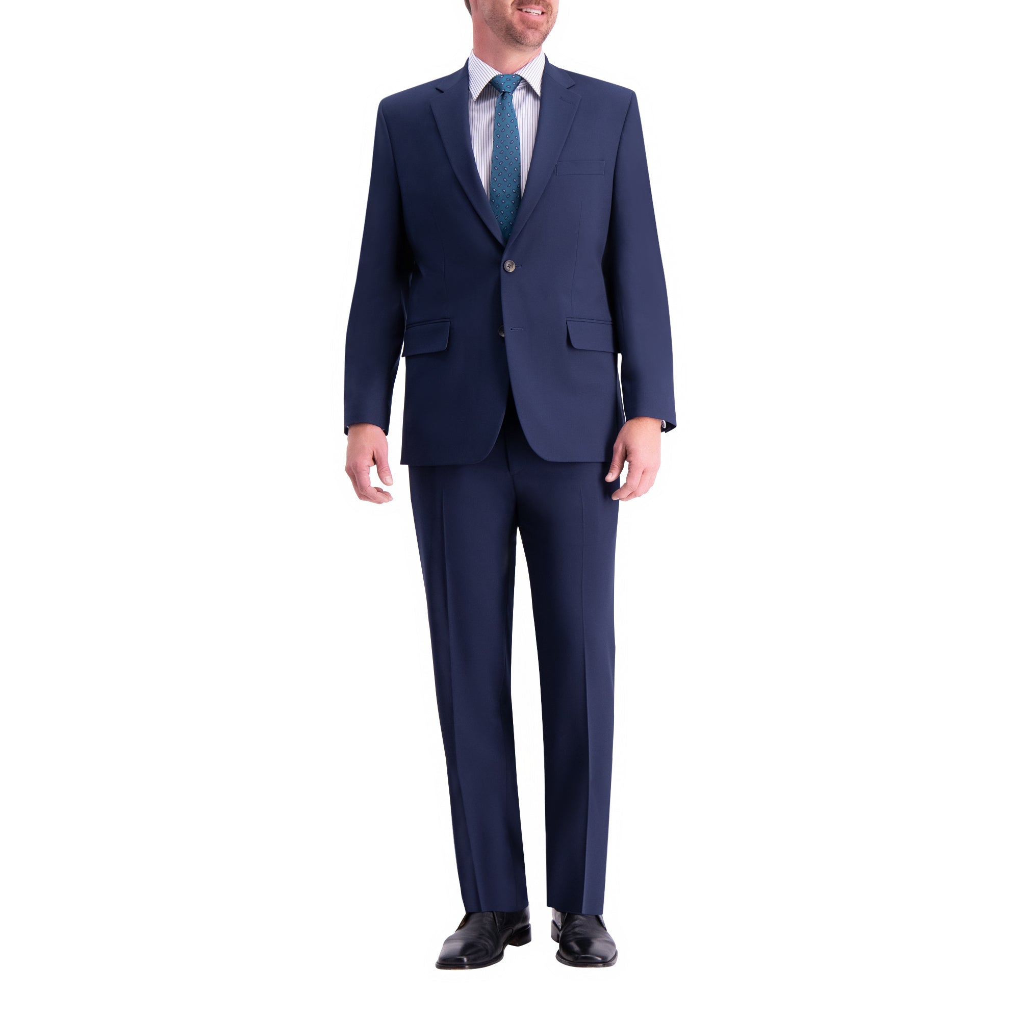 J.M. Haggar 4-Way Stretch Suit Jacket, , hi-res#color_blue