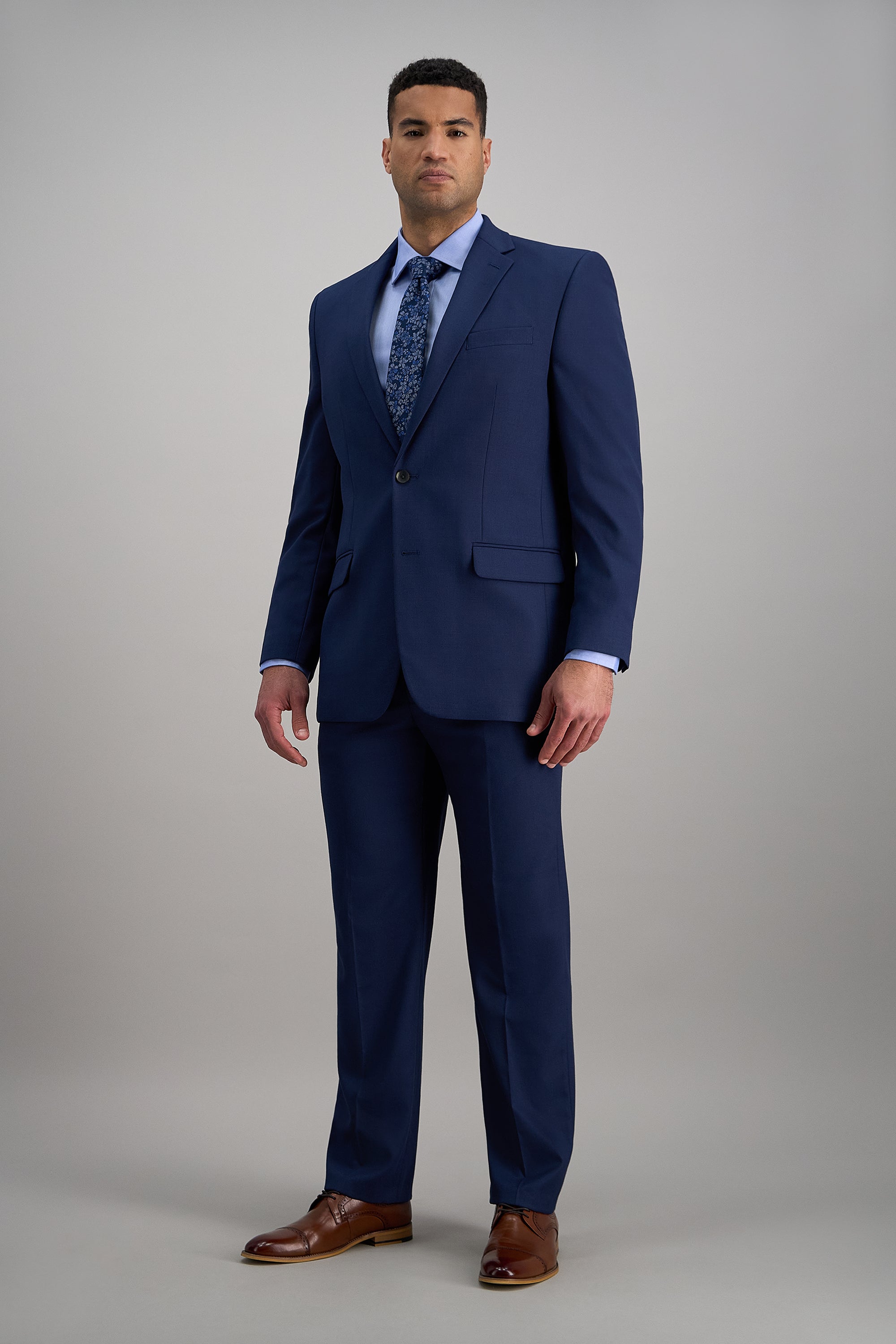 Haggar Basketweave Suit Separates Jacket in Blue | Size: 48/Long Haggar Basketweave Suit Separates Jacket in Blue | Size: 48/Long