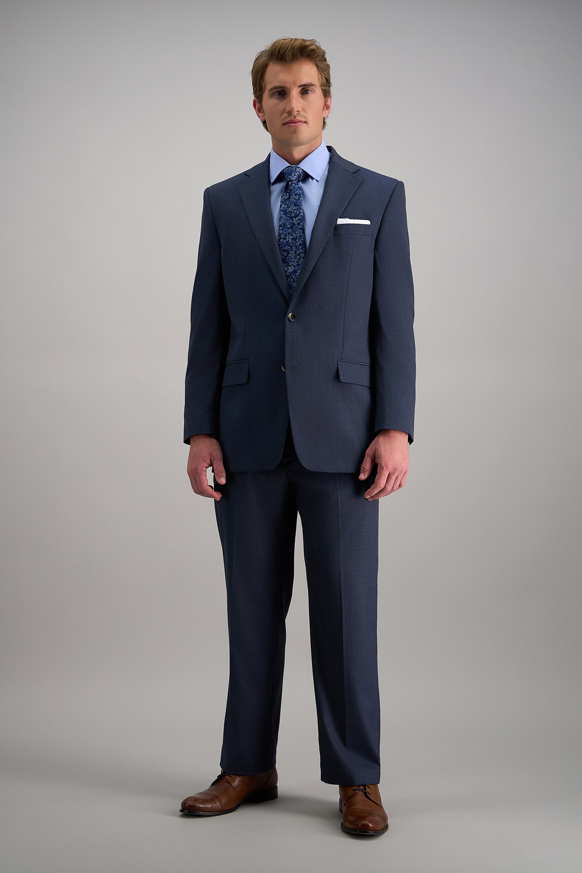 J.M. Haggar Windowpane Suit Separatesㅤ
