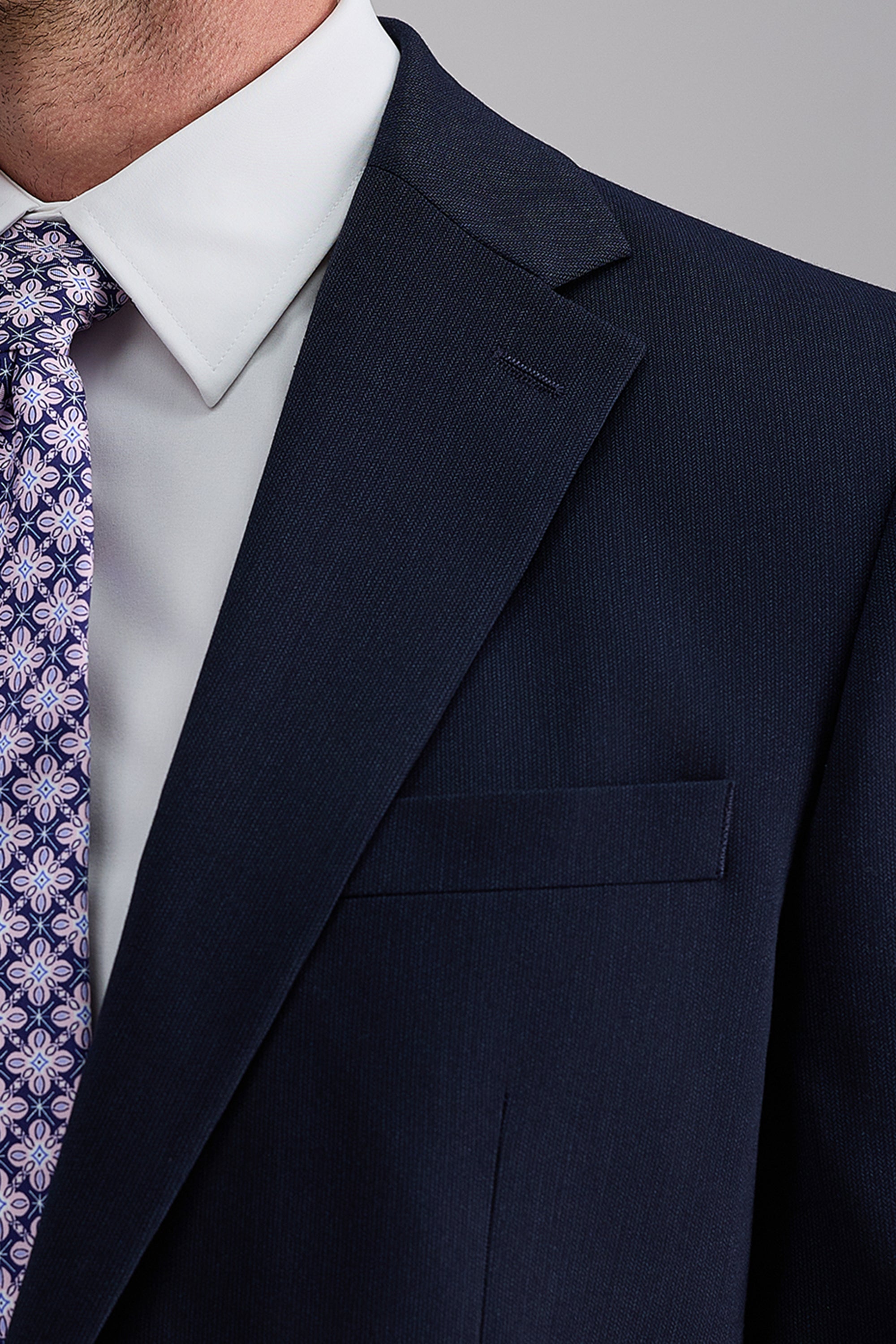 J.M. Haggar Herringbone Windowpane Suit Separates