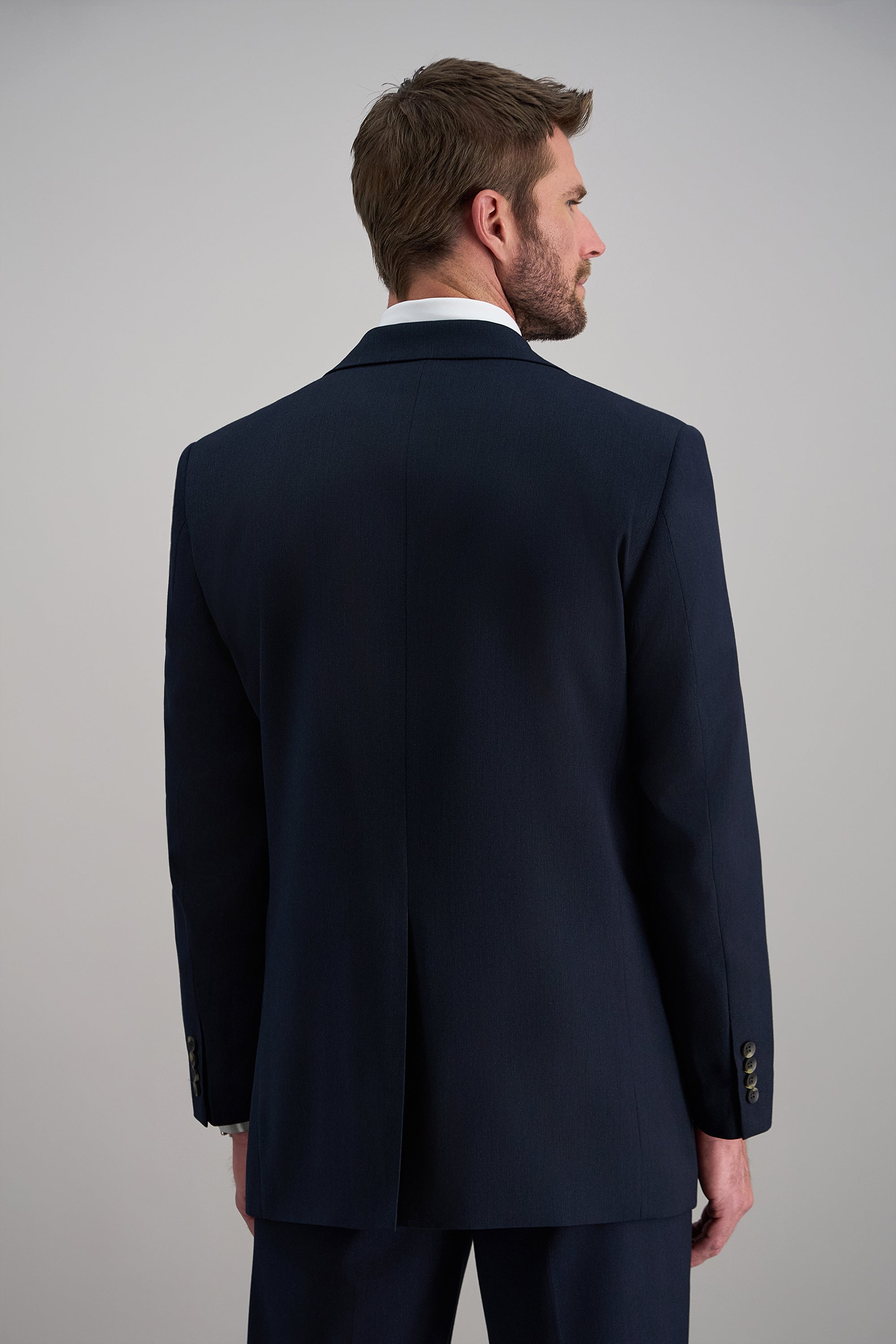 J.M. Haggar Herringbone Windowpane Suit Separates