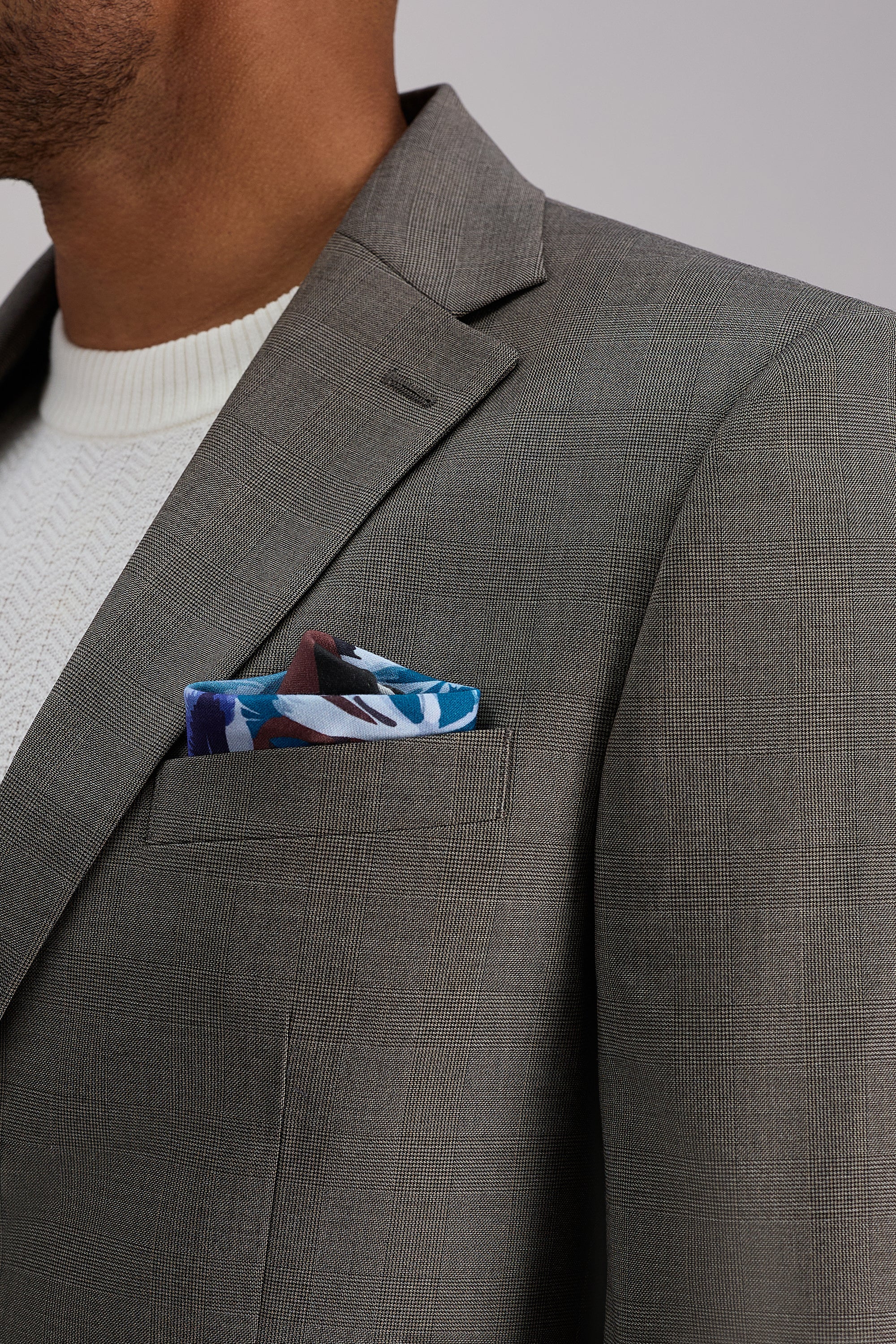 J.M. Haggar Medium Glen Plaid Suit Separates