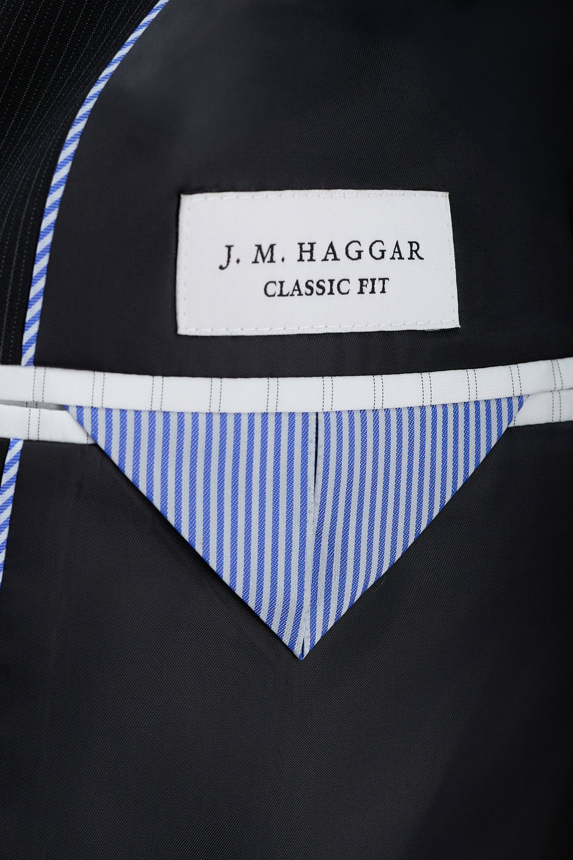 J.M. Haggar Premium Stretch Stripe Suit Jacket