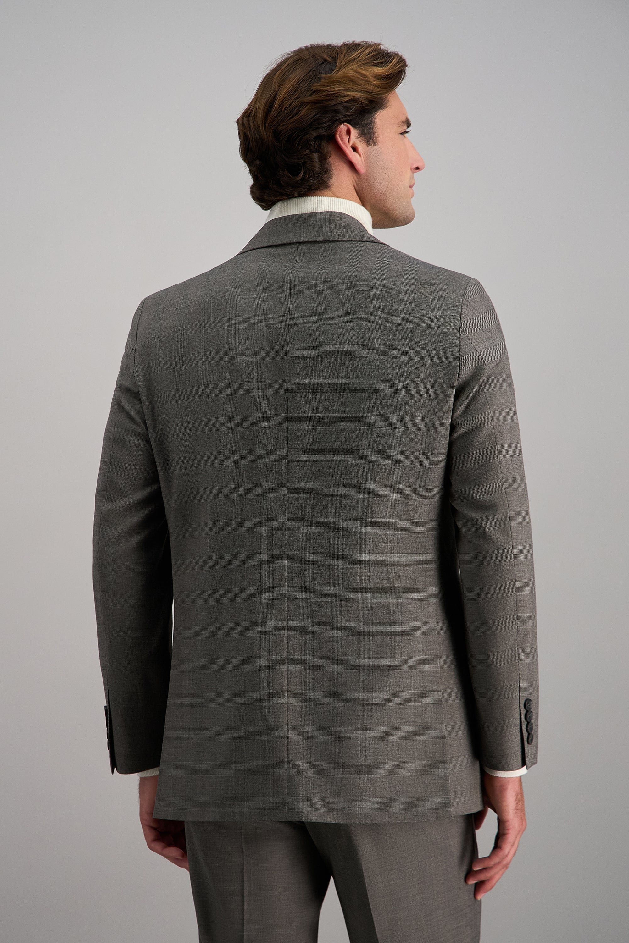 J.M. Haggar Medium Glen Plaid Suit Jacket, , hi-res