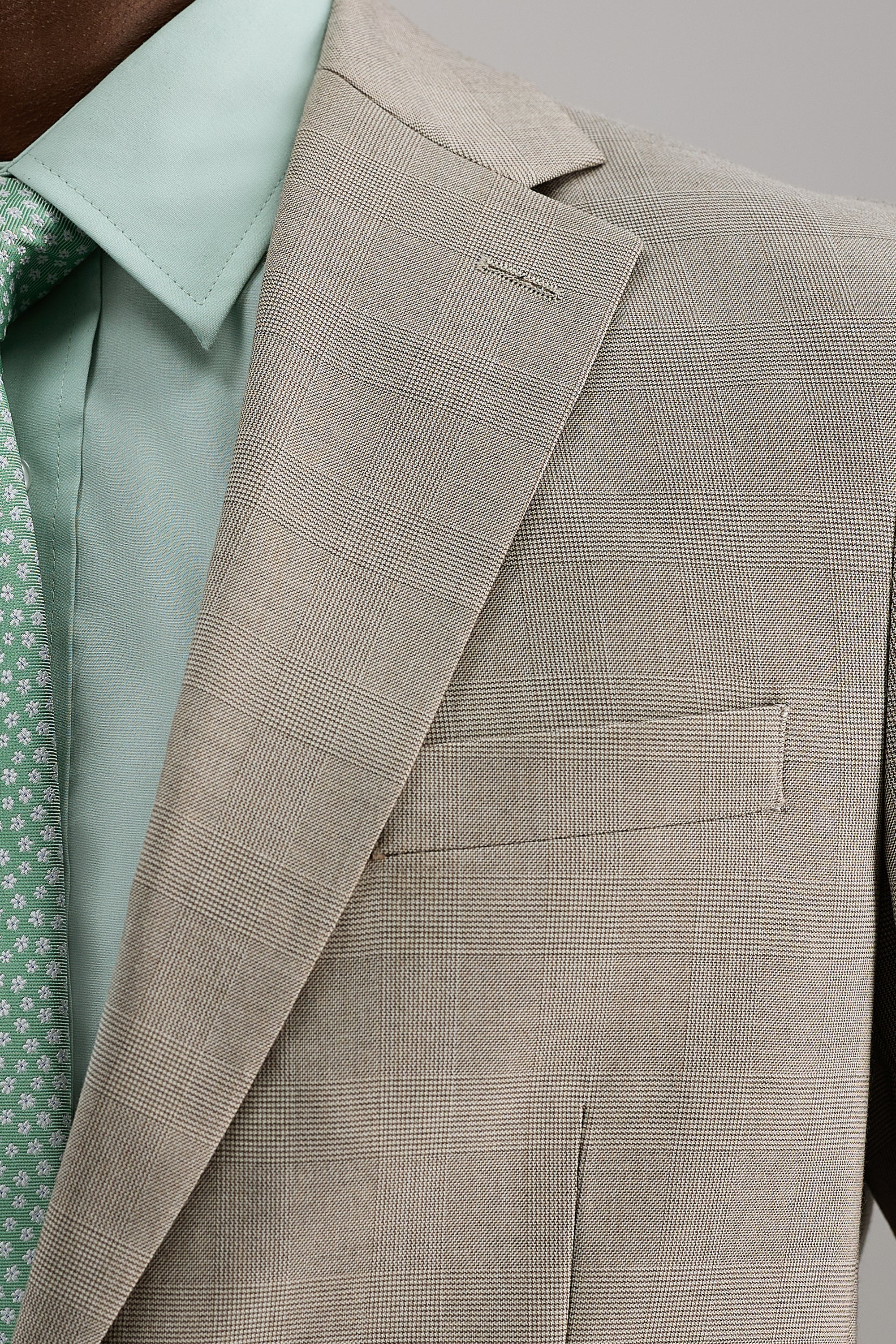 J.M. Haggar Medium Glen Plaid Suit Separates