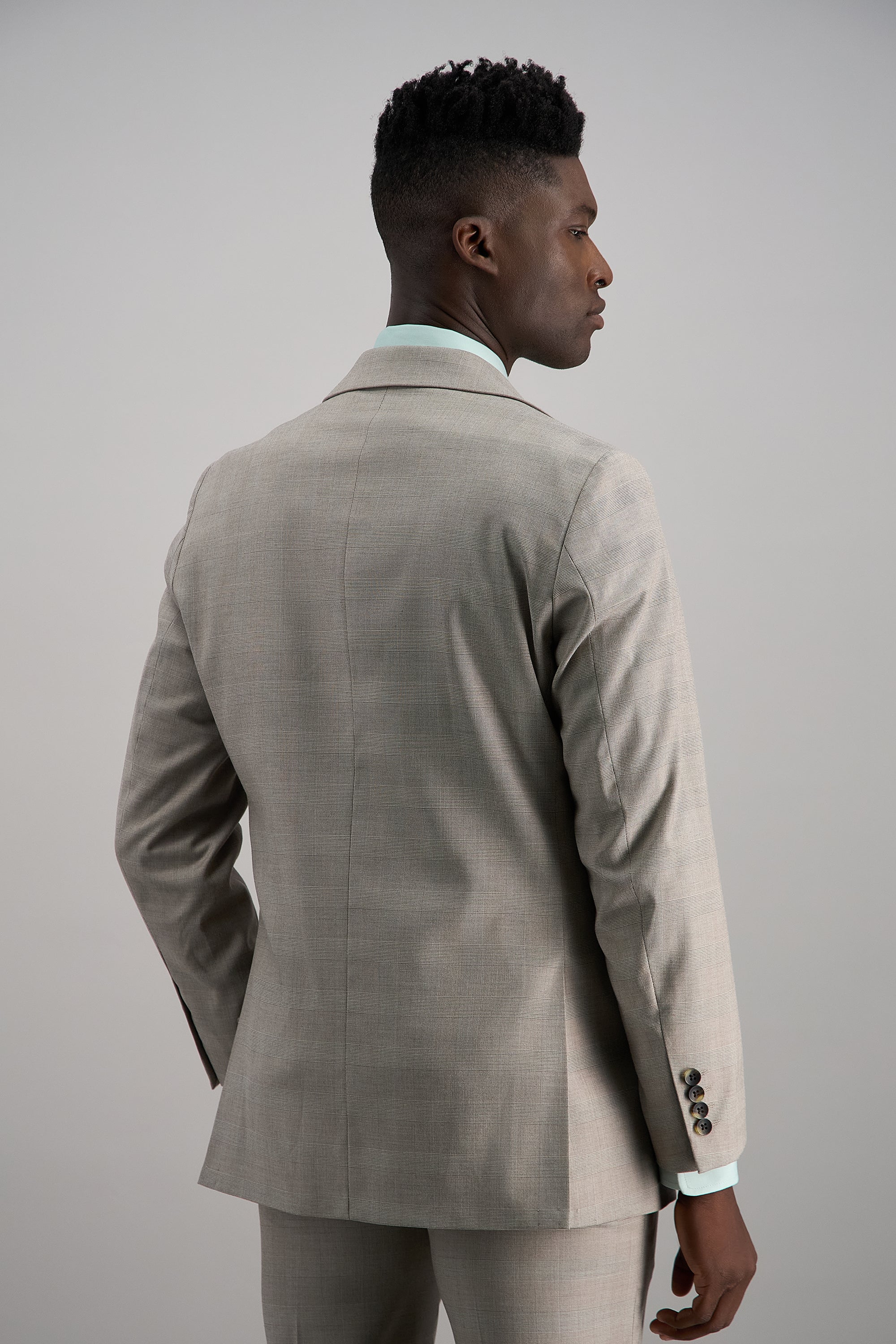 J.M. Haggar Medium Glen Plaid Suit Separates