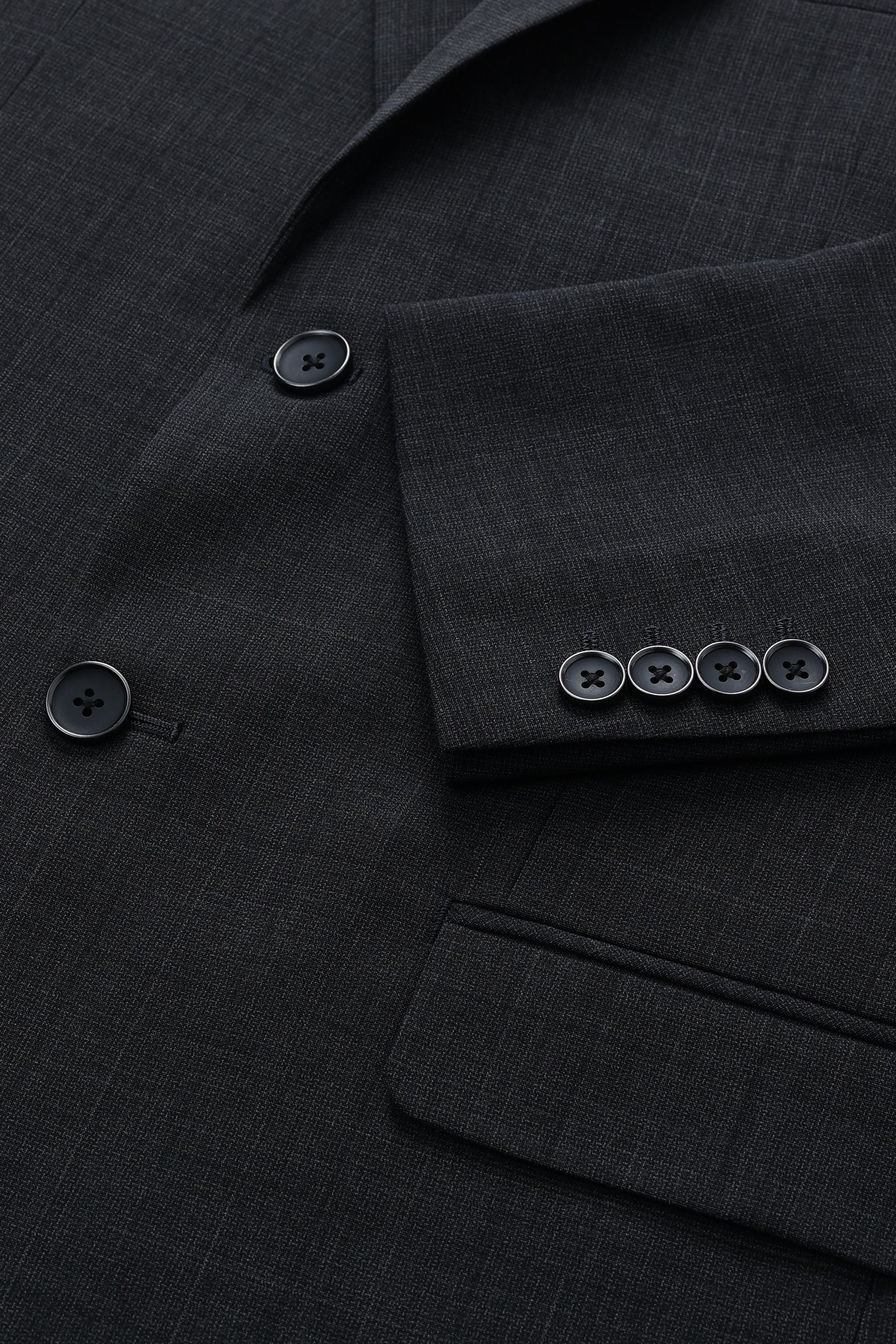 J.M. Haggar Wool Windowpane Suit Jacket, , hi-res