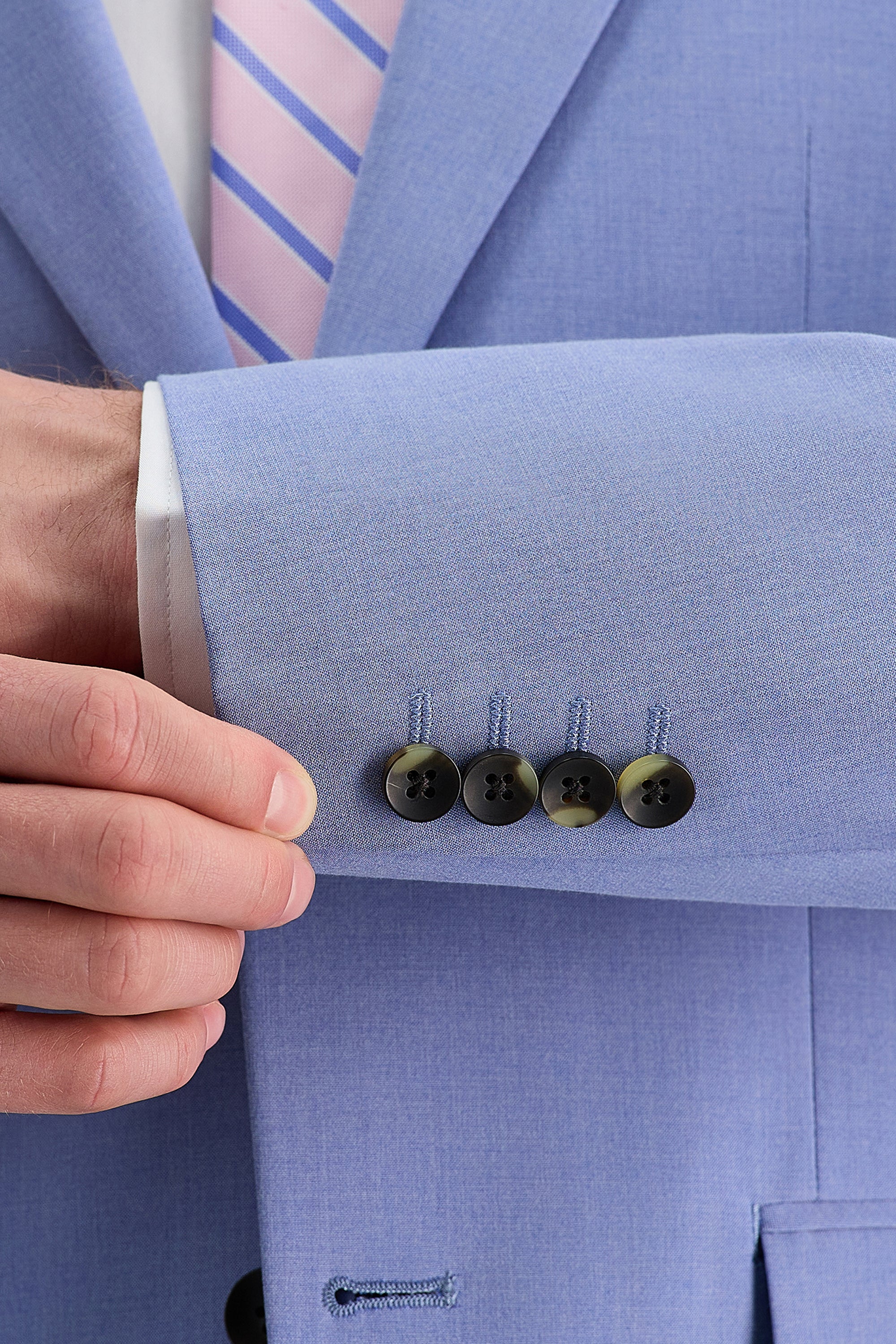 J.M. Haggar™ Premium Stretch Poplin Suit Separates - Haggar.com#color_chambray