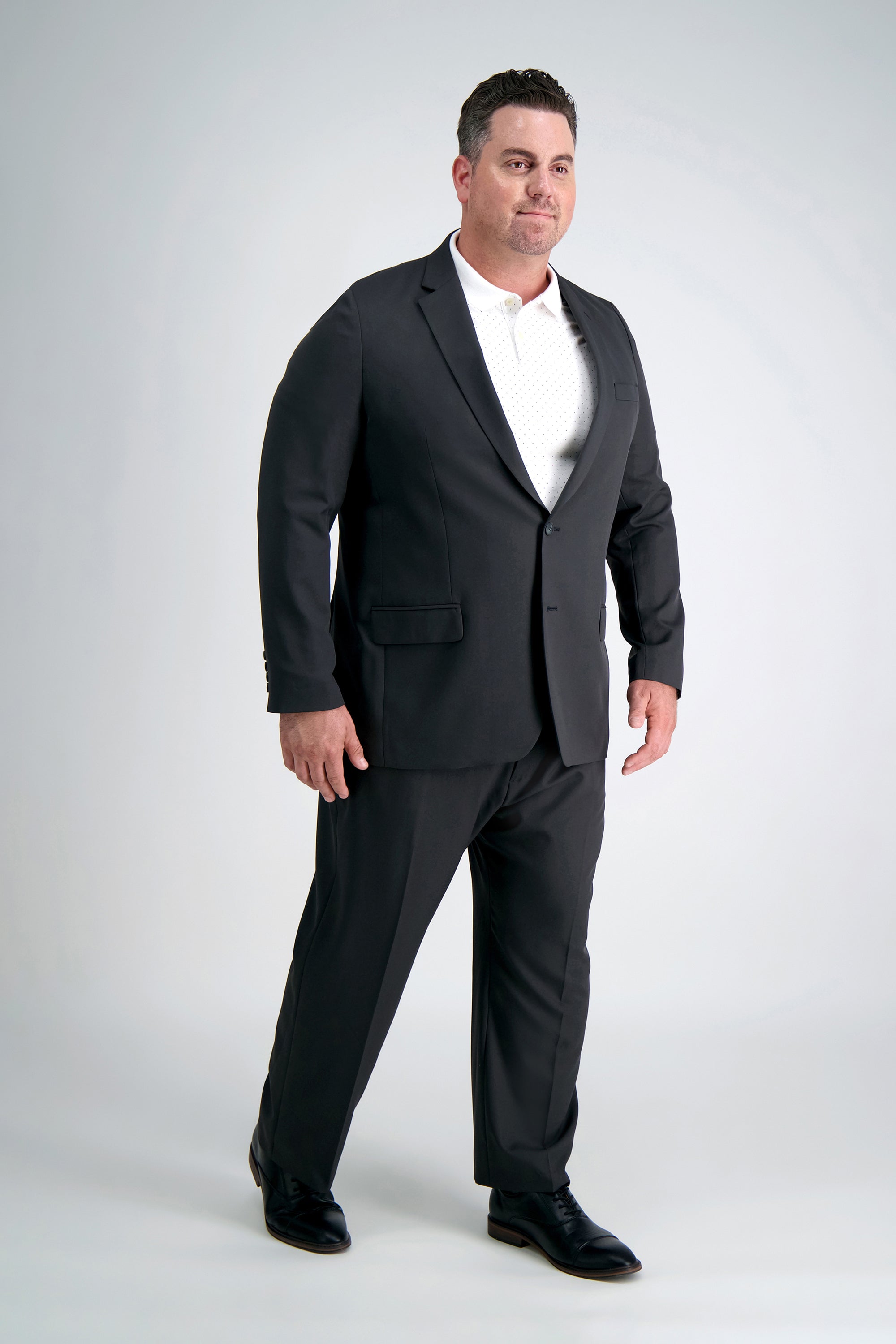 Big & Tall Active Series™ Herringbone Suit Jacket, , hi-res