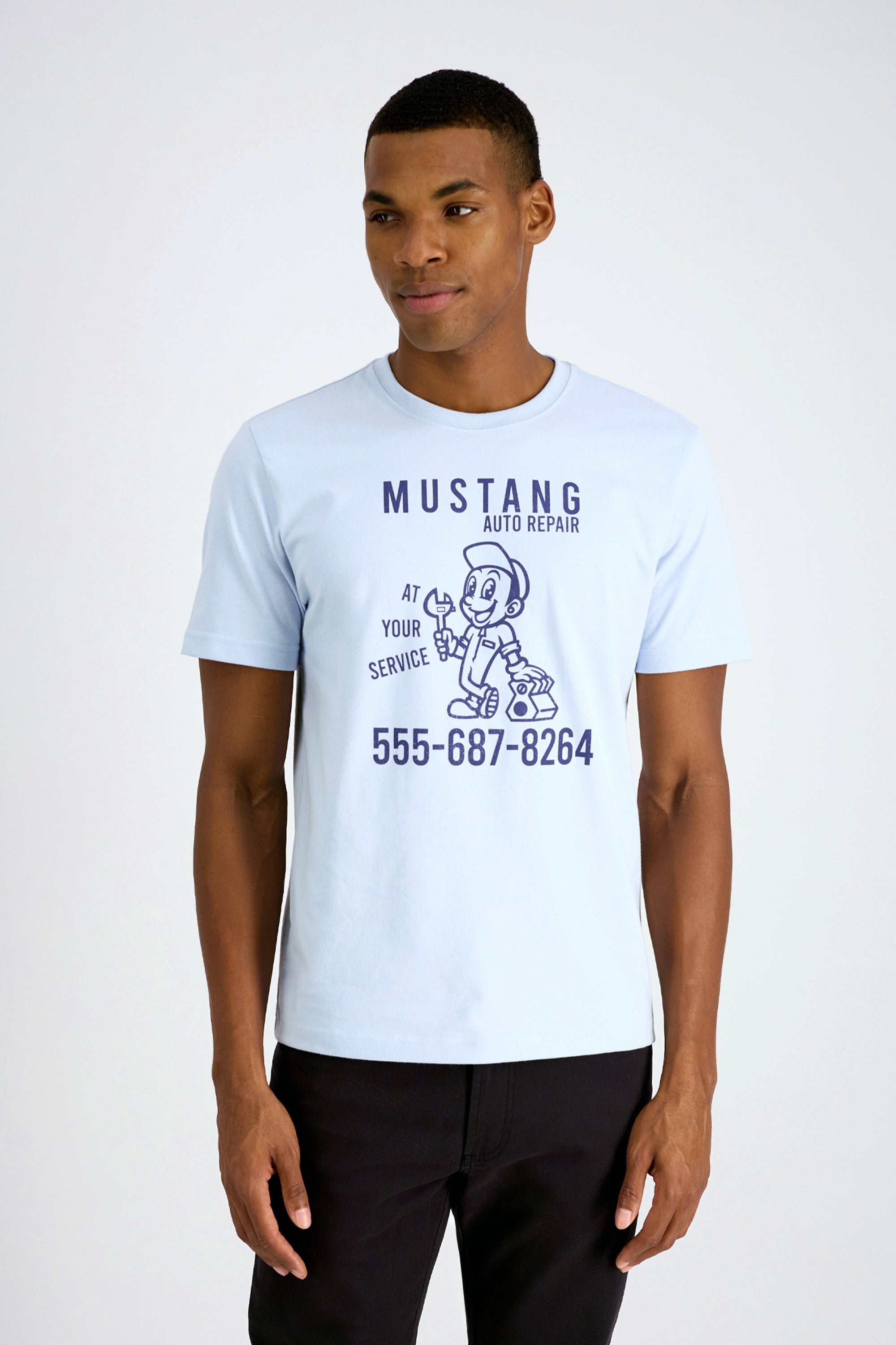 Mustang® Graphic Jersey Tee, , hi-res