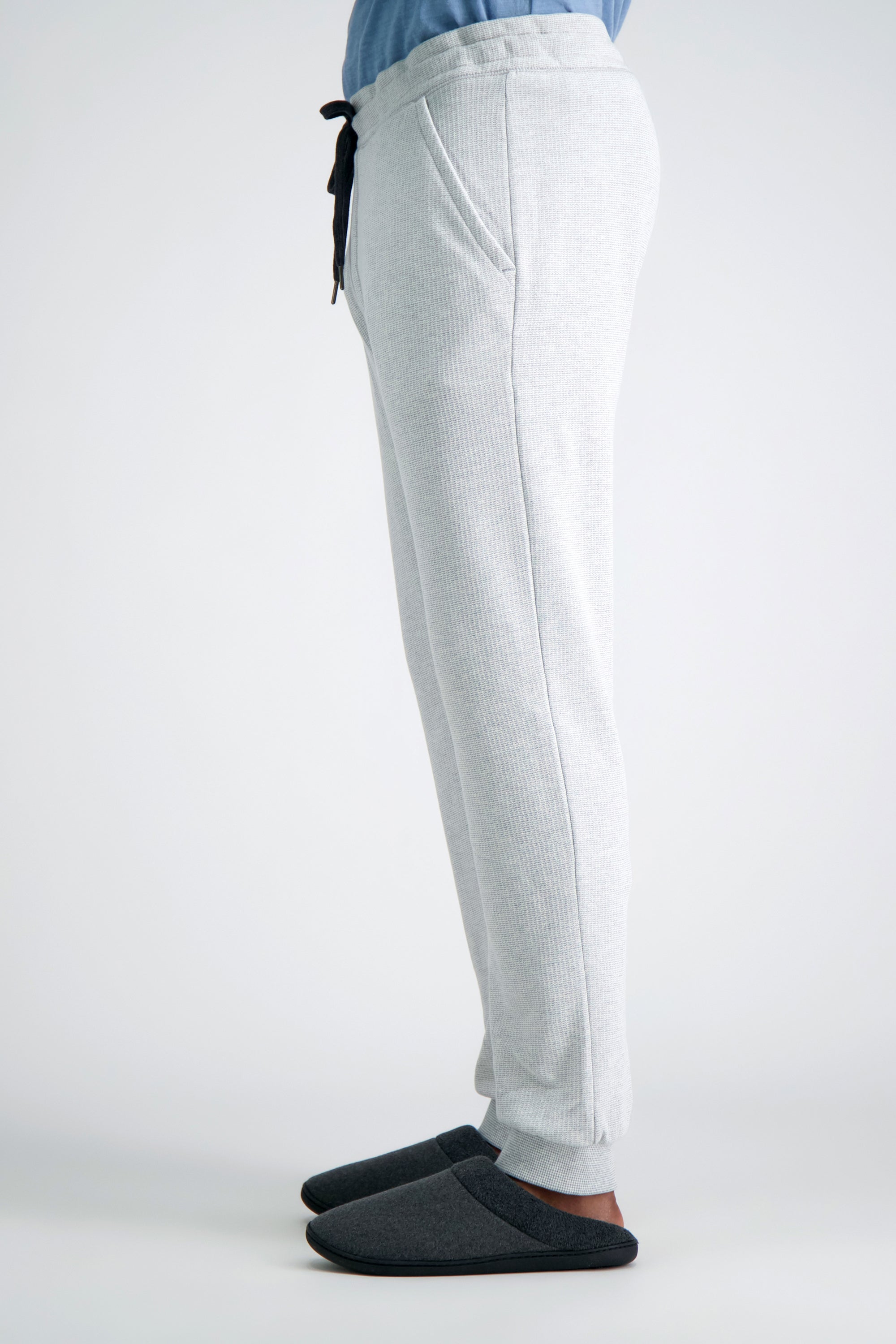 Textured Fleece Jogger Sweatpant, , hi-res