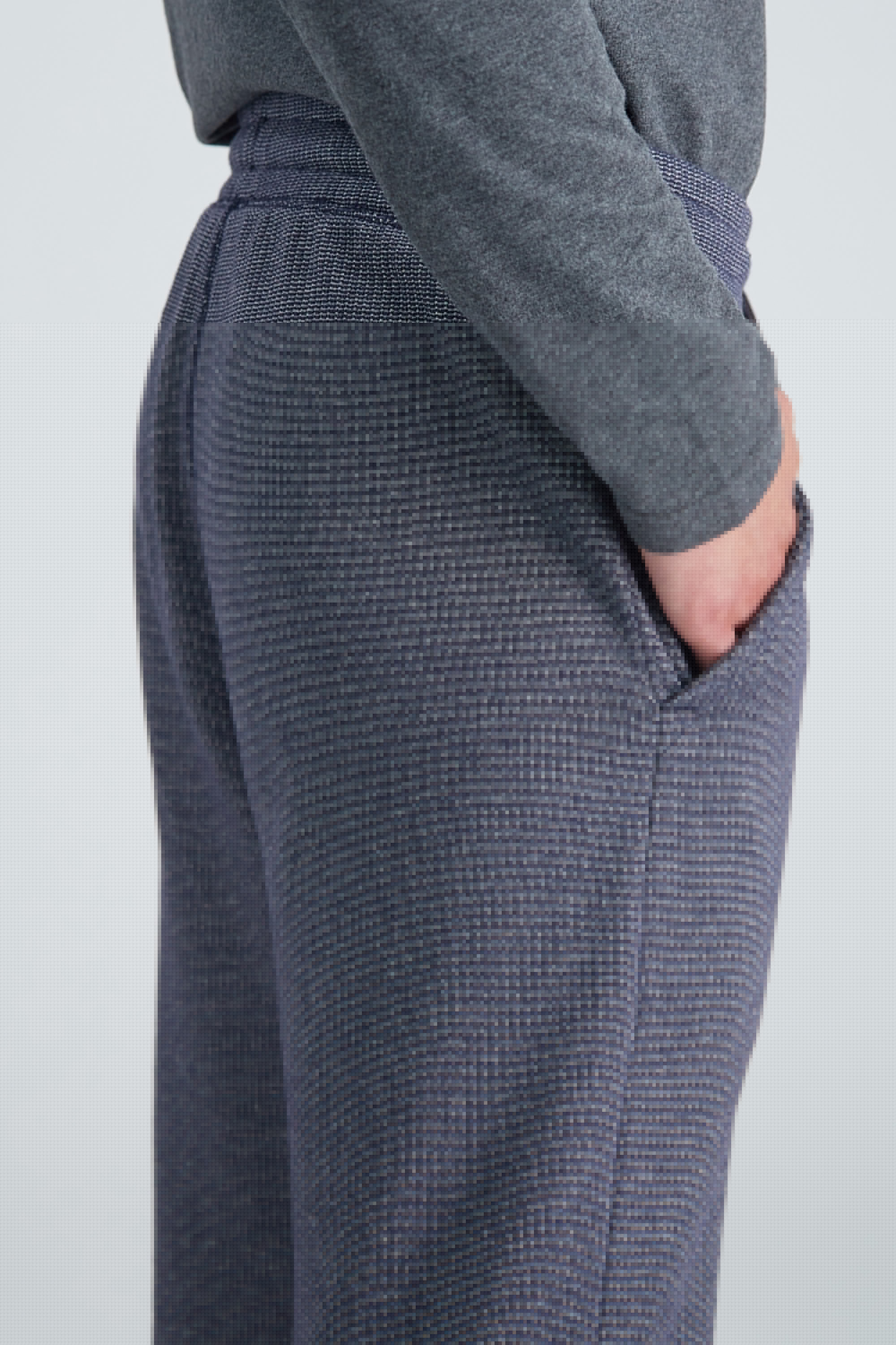 Textured Fleece Jogger Sweatpant, , hi-res