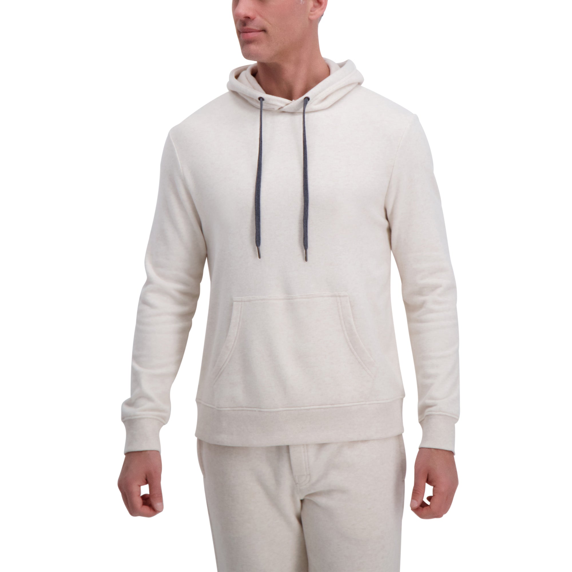 Pullover French Terry Fleece Hoodie Sweatshirt, , hi-res