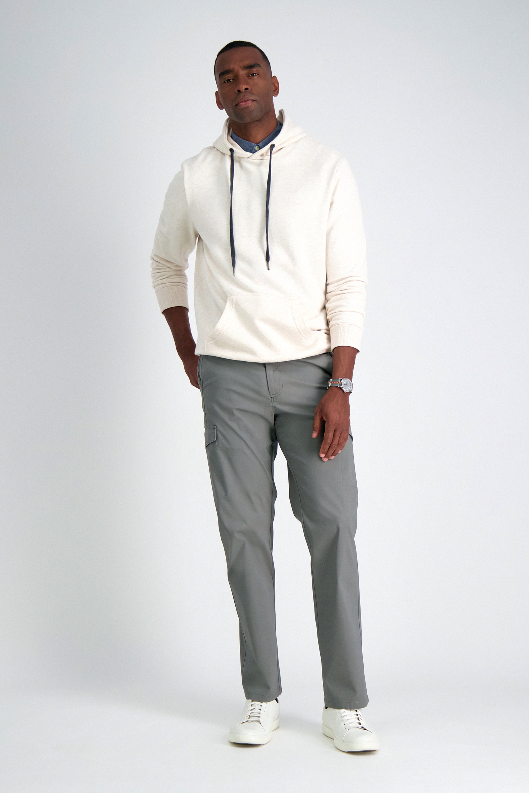 Pullover French Terry Fleece Hoodie Sweatshirt