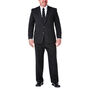 Big & Tall Travel Performance Suit Separates Jacket, Black / Charcoal, hi-res