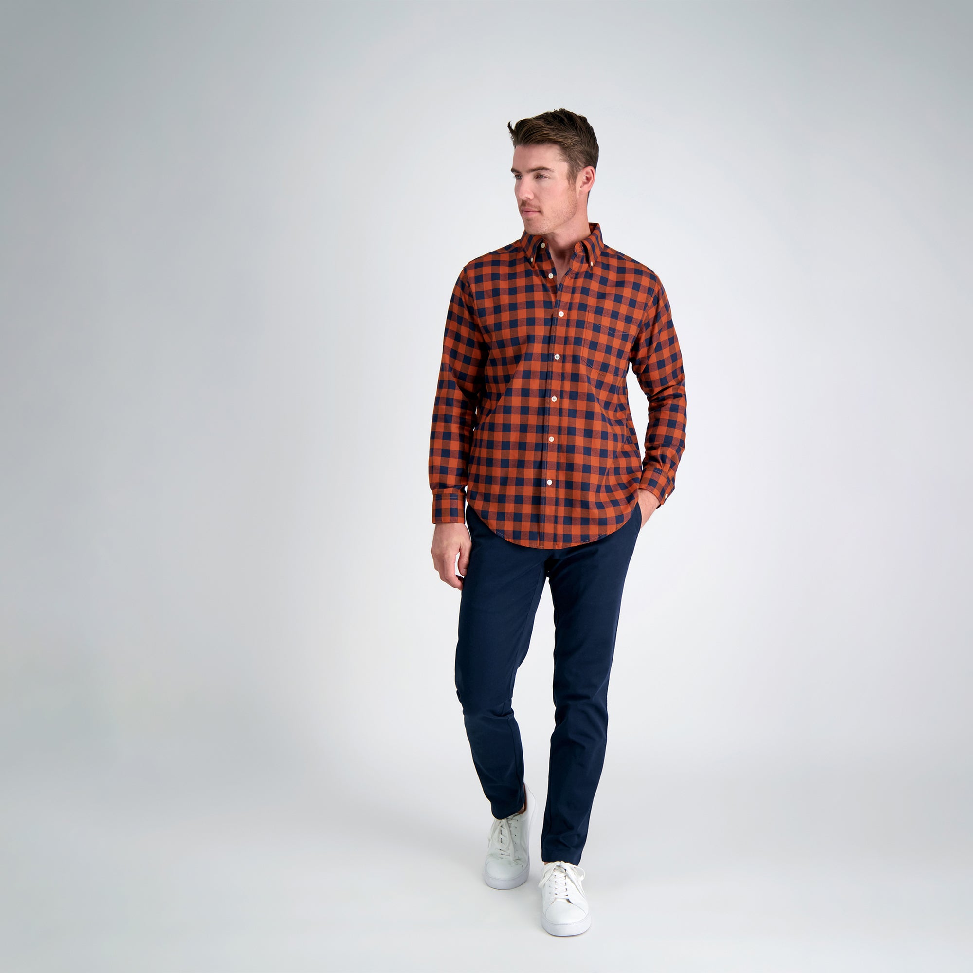 Gingham Woven Shirt, , hi-res