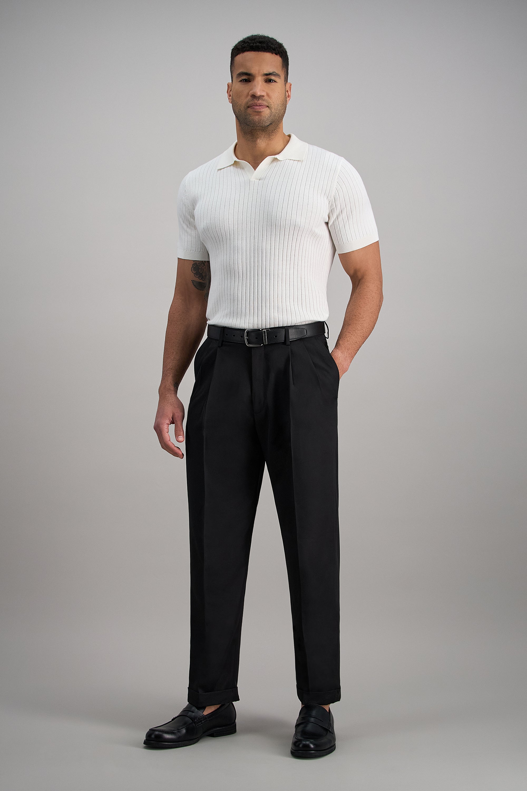 Mynx Gabardine Dress Pant | Haggar.com