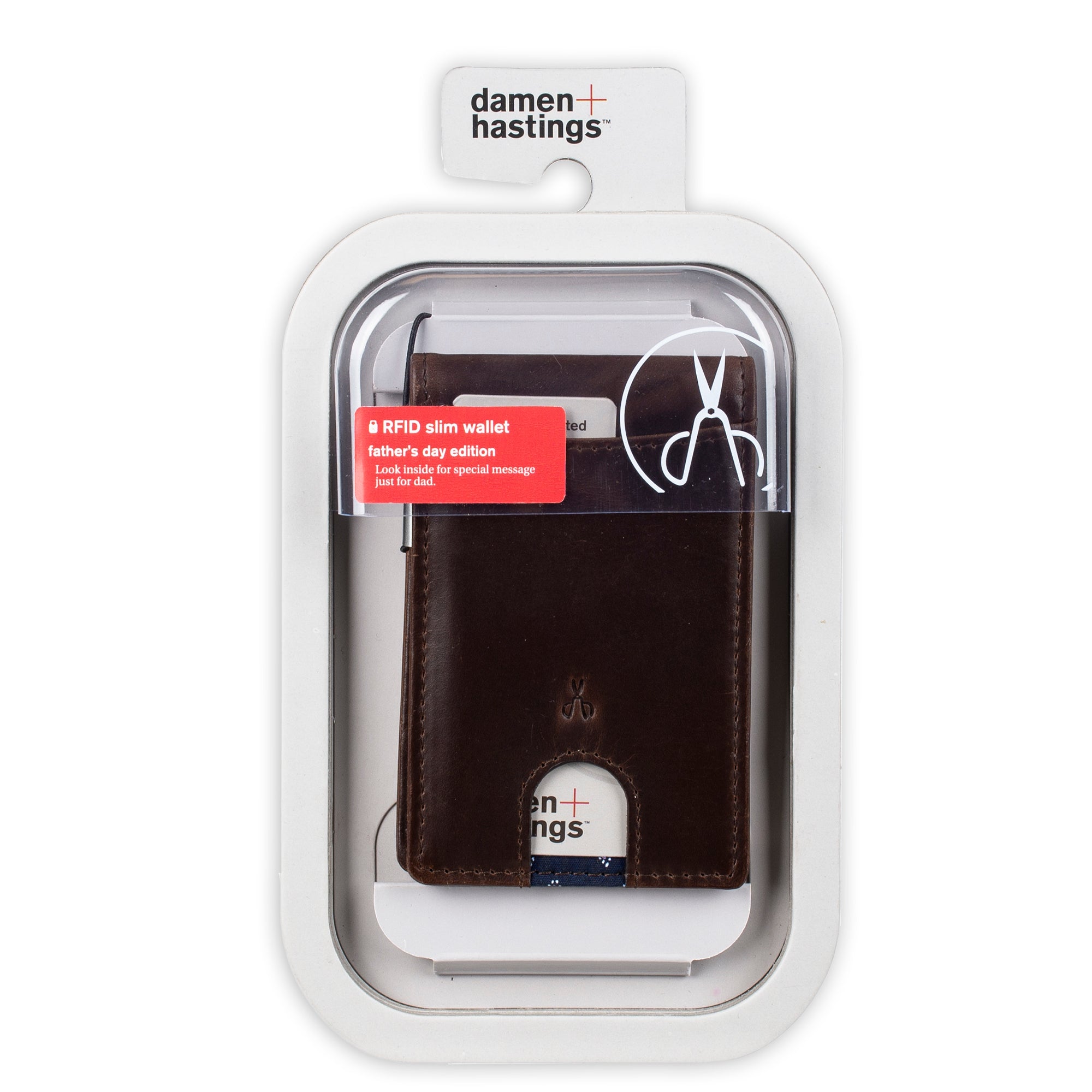 RFID Bifold Wallet with Removable Money Clip - Best Dad Ever Engraving, , hi-res